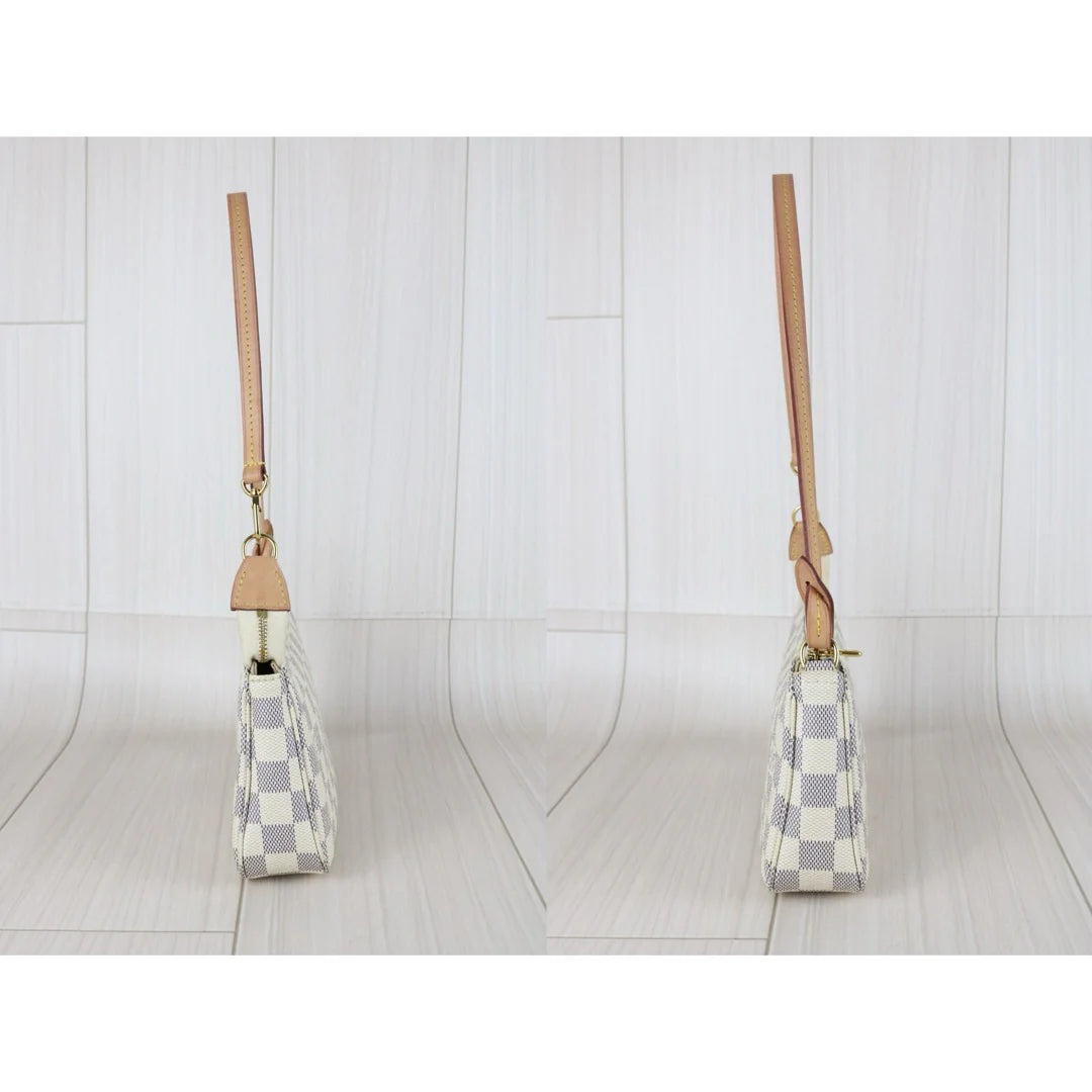 Louis Vuitton	Pochette NM Damier Azur