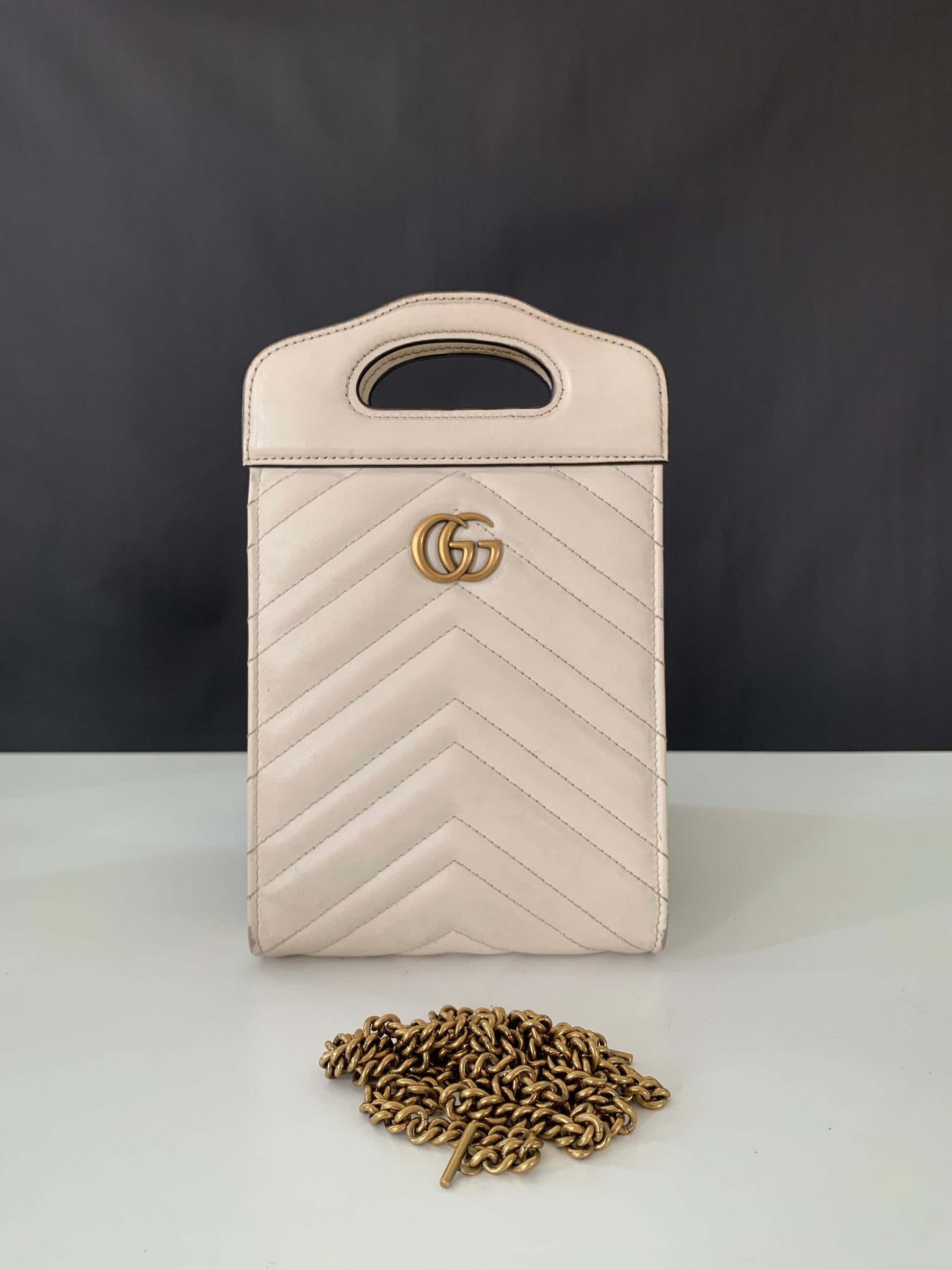 Gucci Mini GG Marmont Top Slip