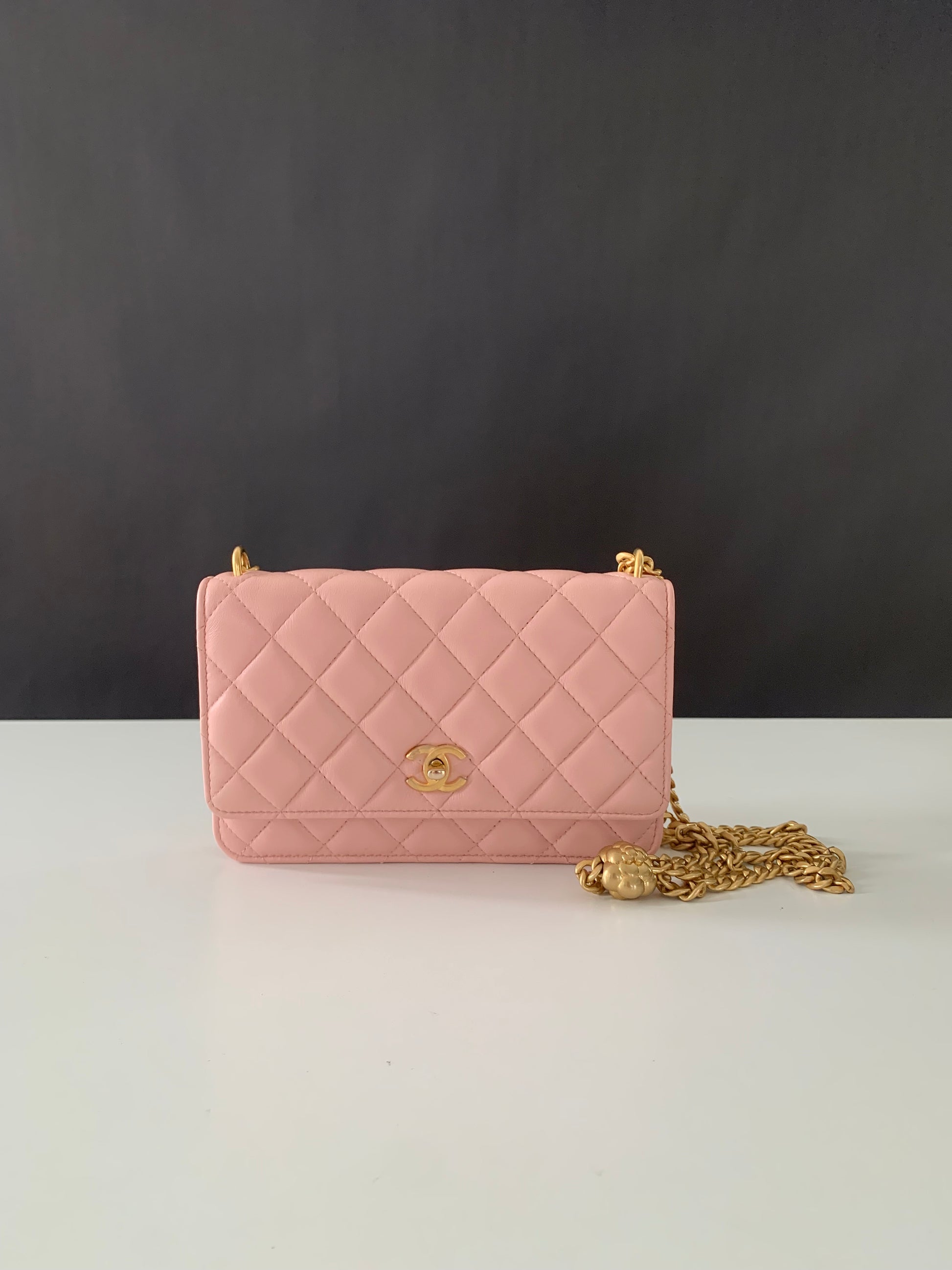 Chanel Sweet Camellia Wallet on Chain