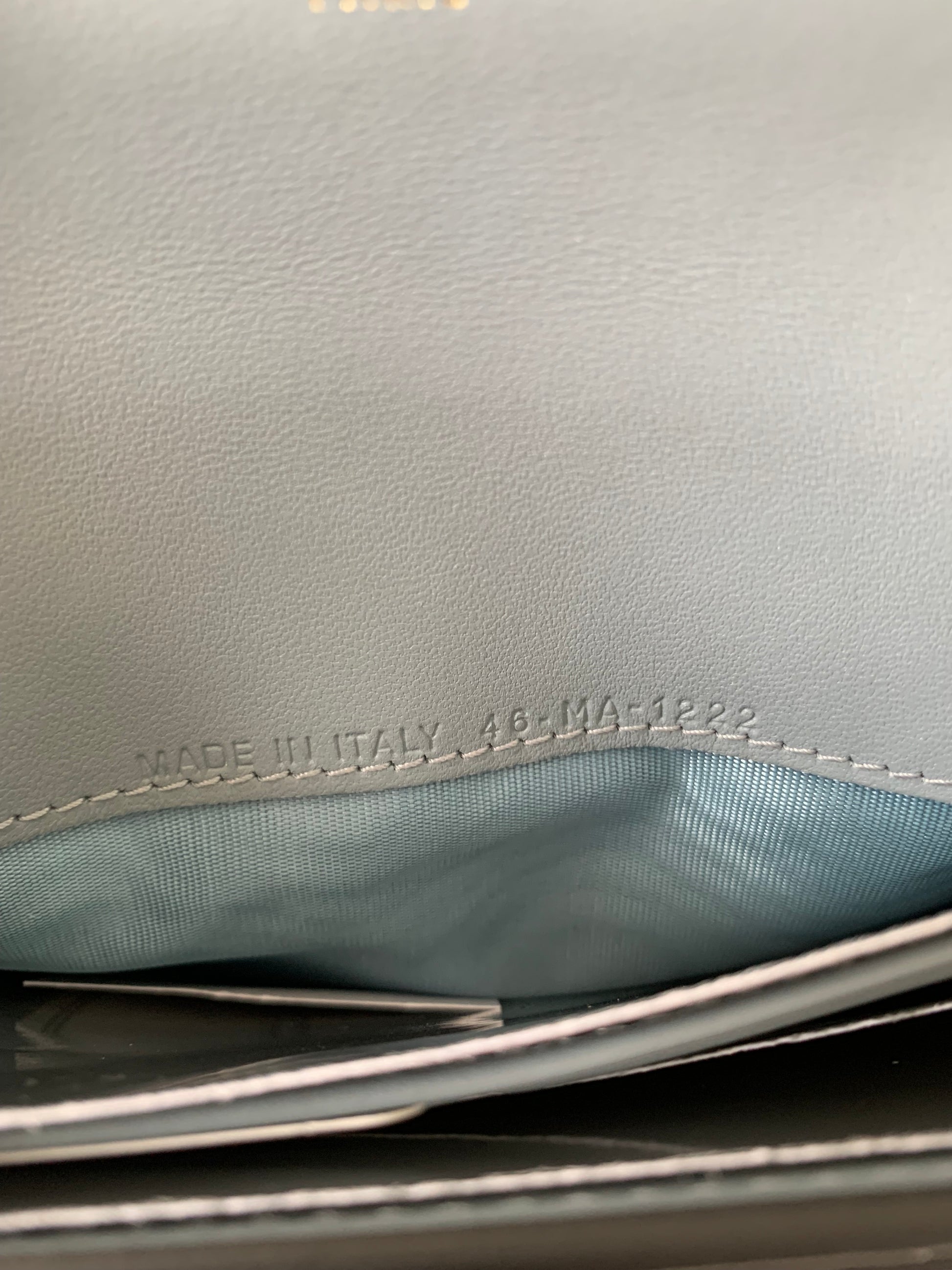 Dior Saddle Pouch Goatskin