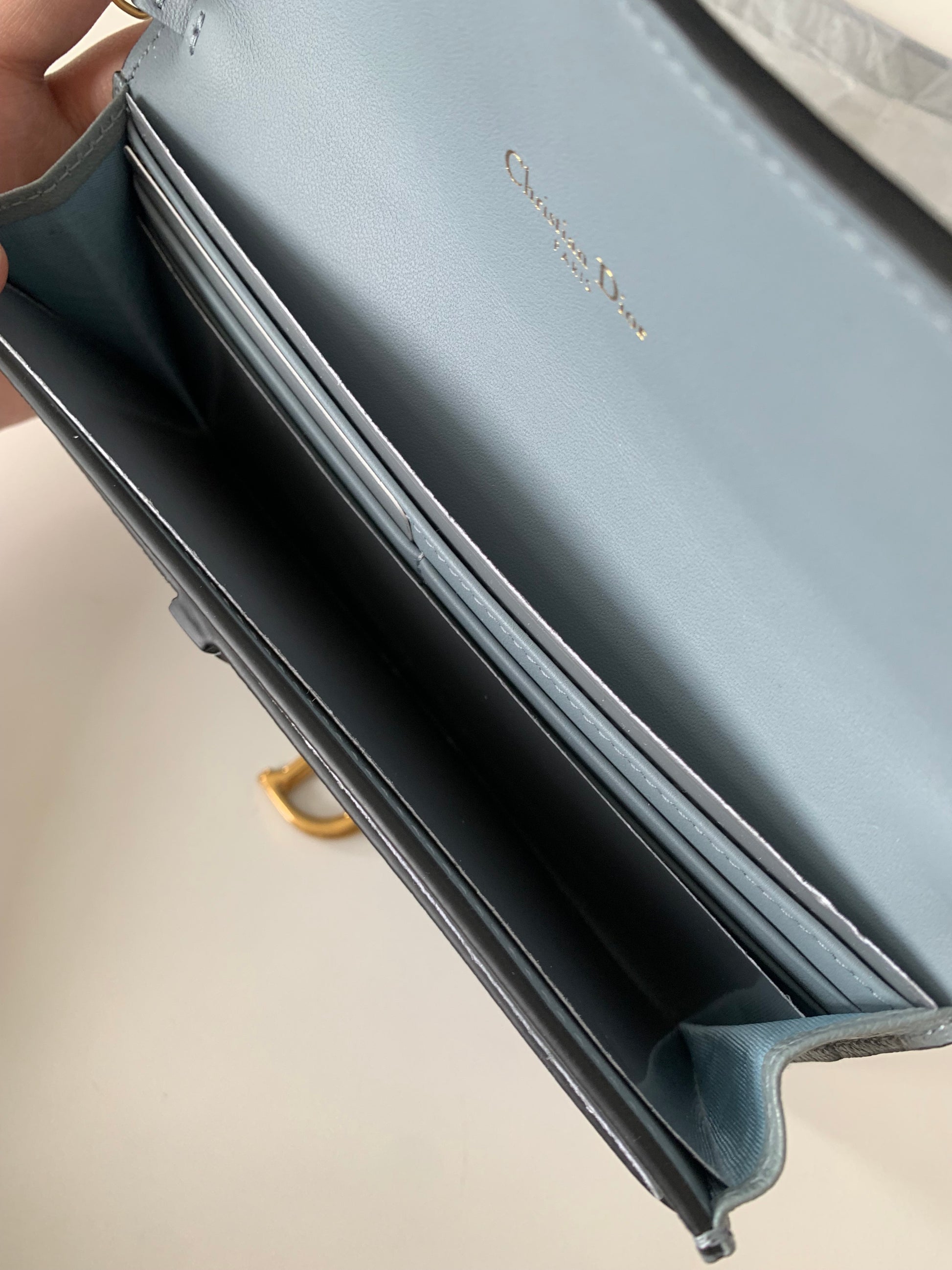 Dior Saddle Pouch Goatskin