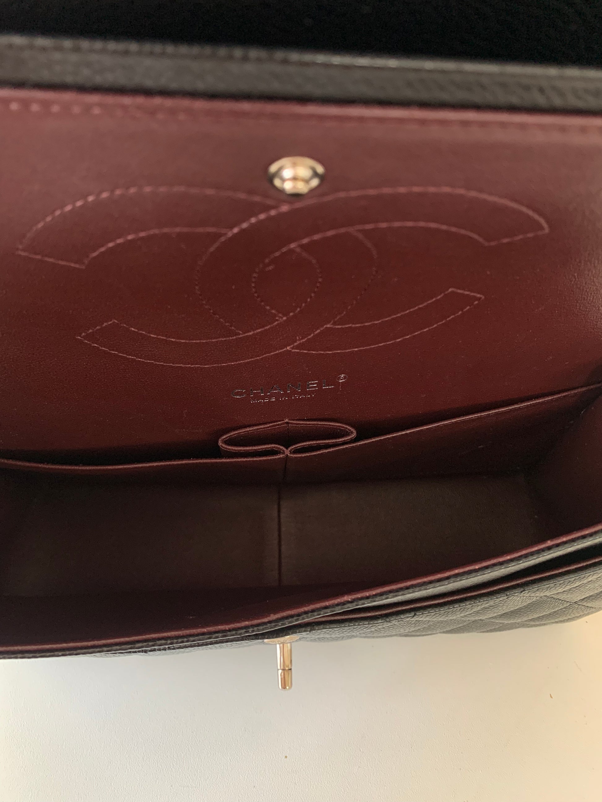 Chanel Double Flap Jumbo SHW