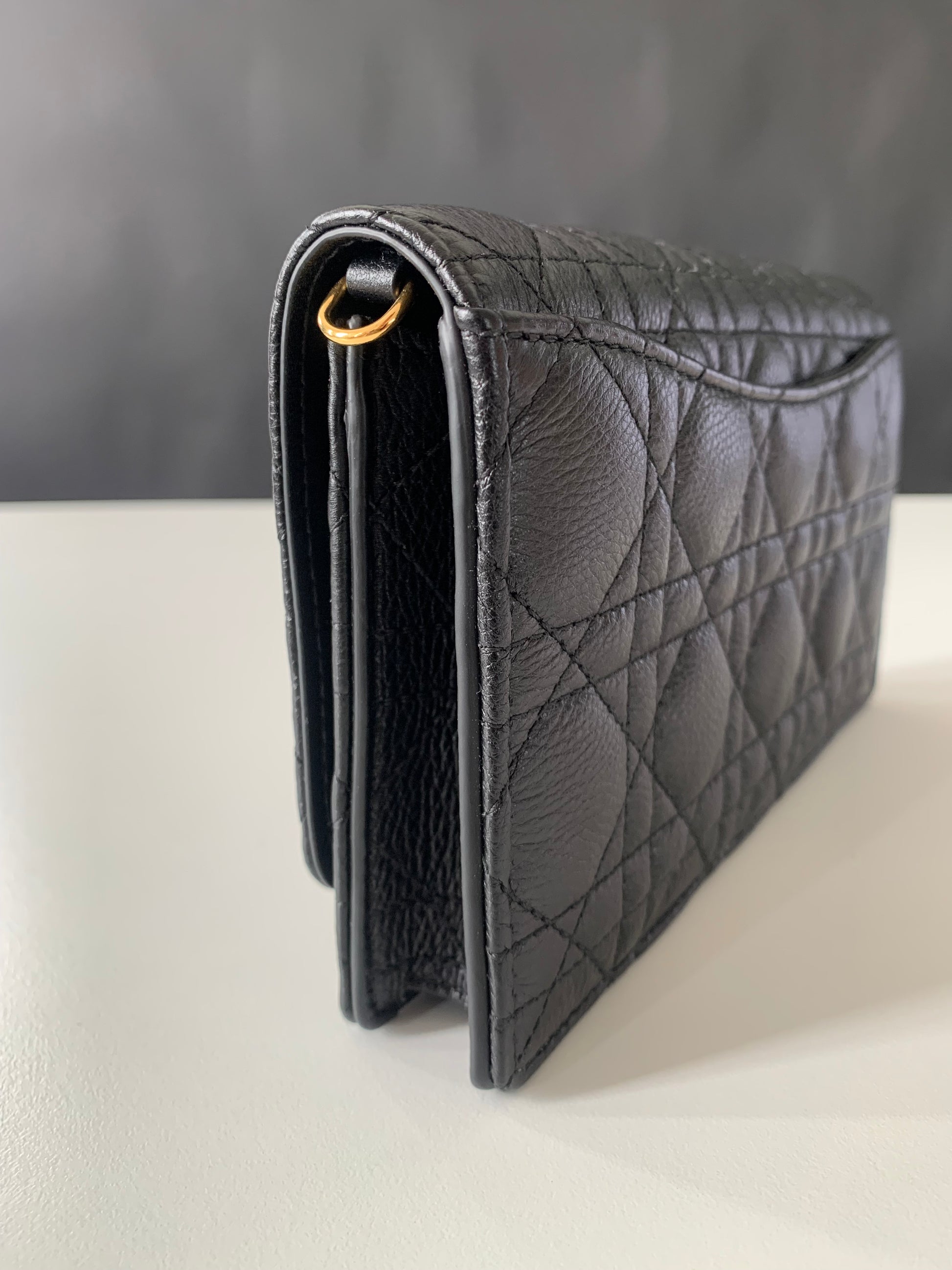 Dior Caro Pouch with Chain