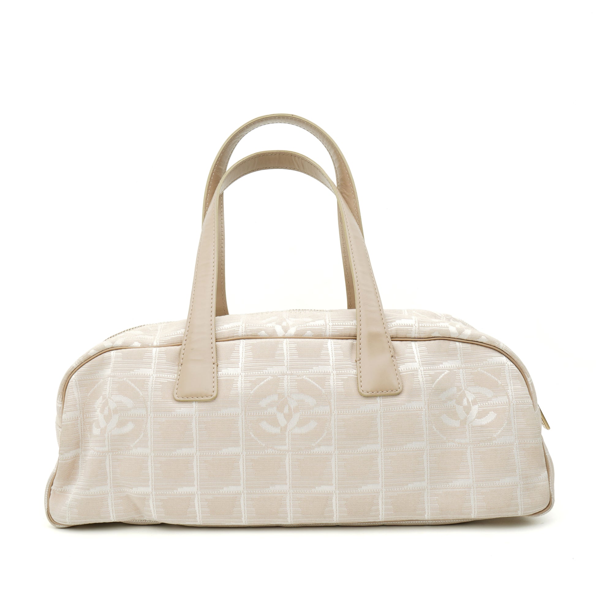 Chanel Travel Line East West Canvas Beige