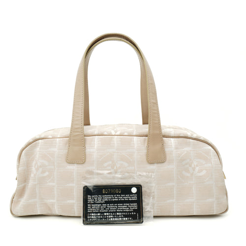 Chanel Travel Line East West Canvas Beige