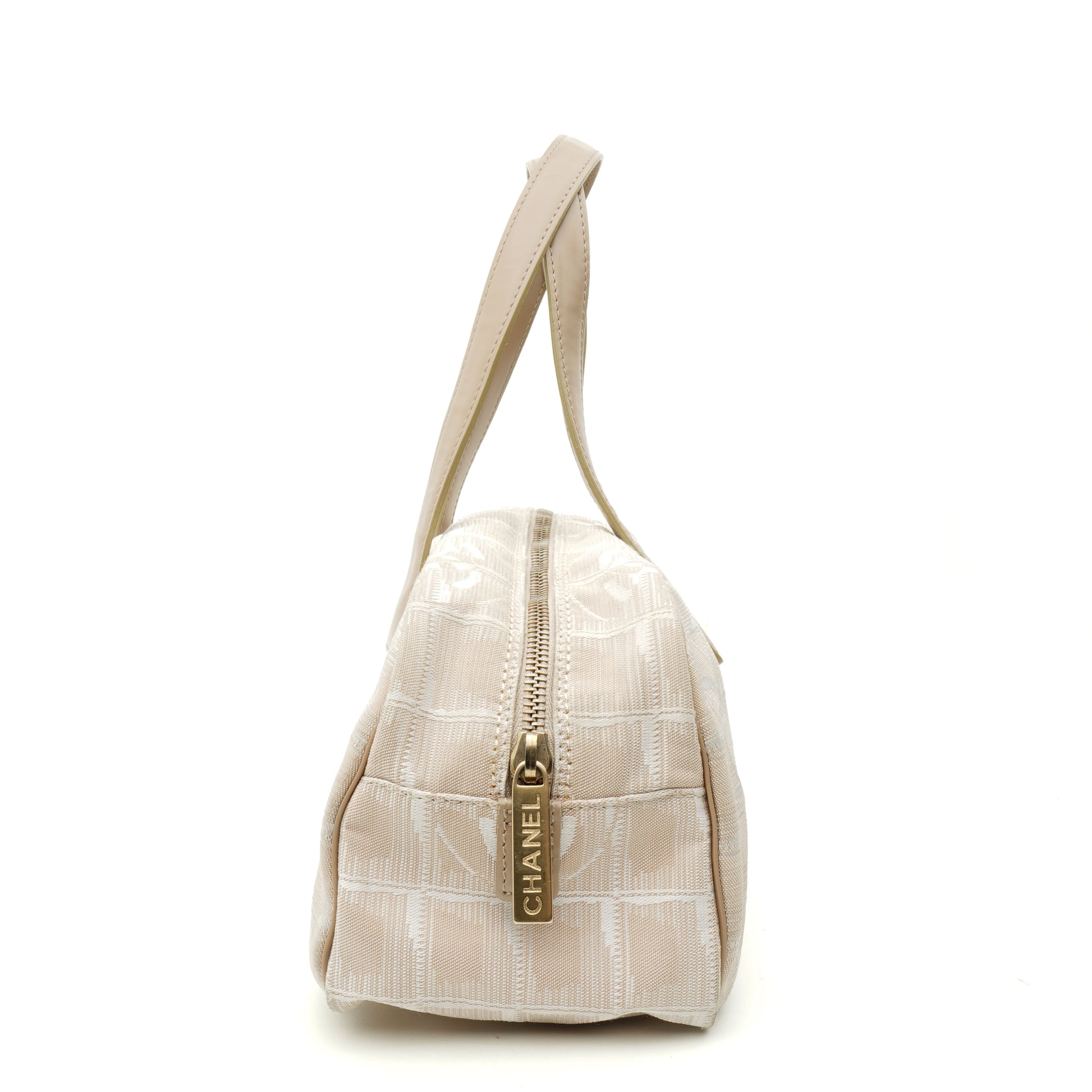 Chanel Travel Line East West Canvas Beige