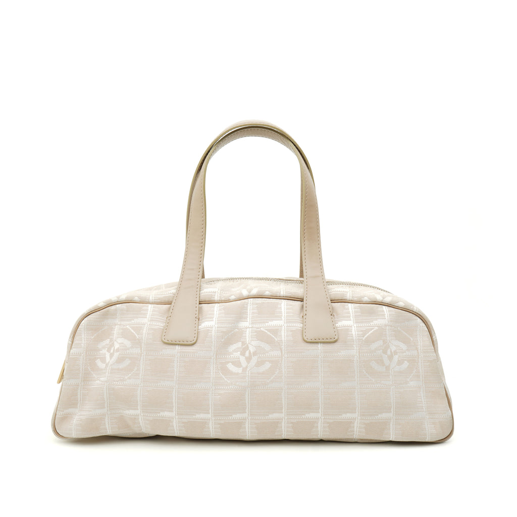 Chanel Travel Line East West Canvas Beige