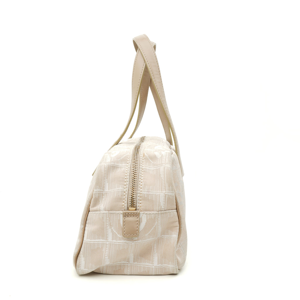 Chanel Travel Line East West Canvas Beige