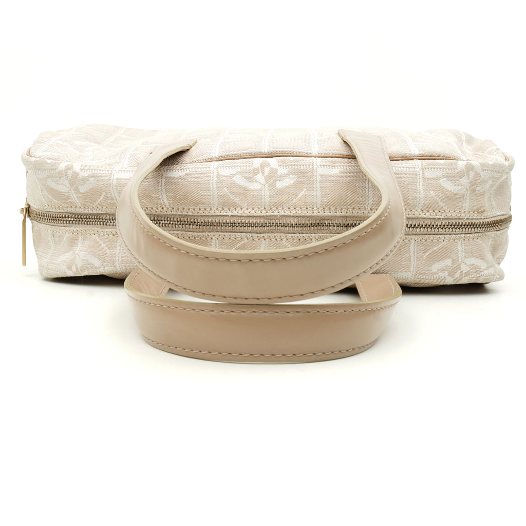 Chanel Travel Line East West Canvas Beige