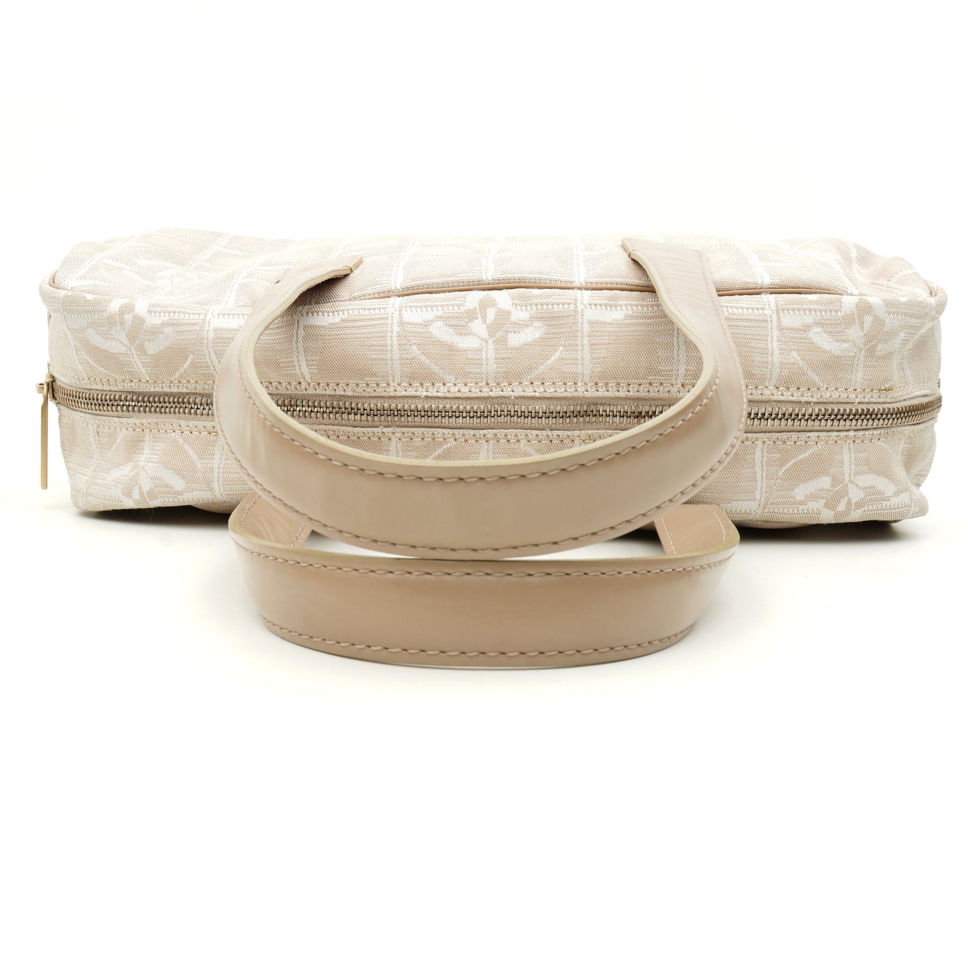 Chanel Travel Line East West Canvas Beige