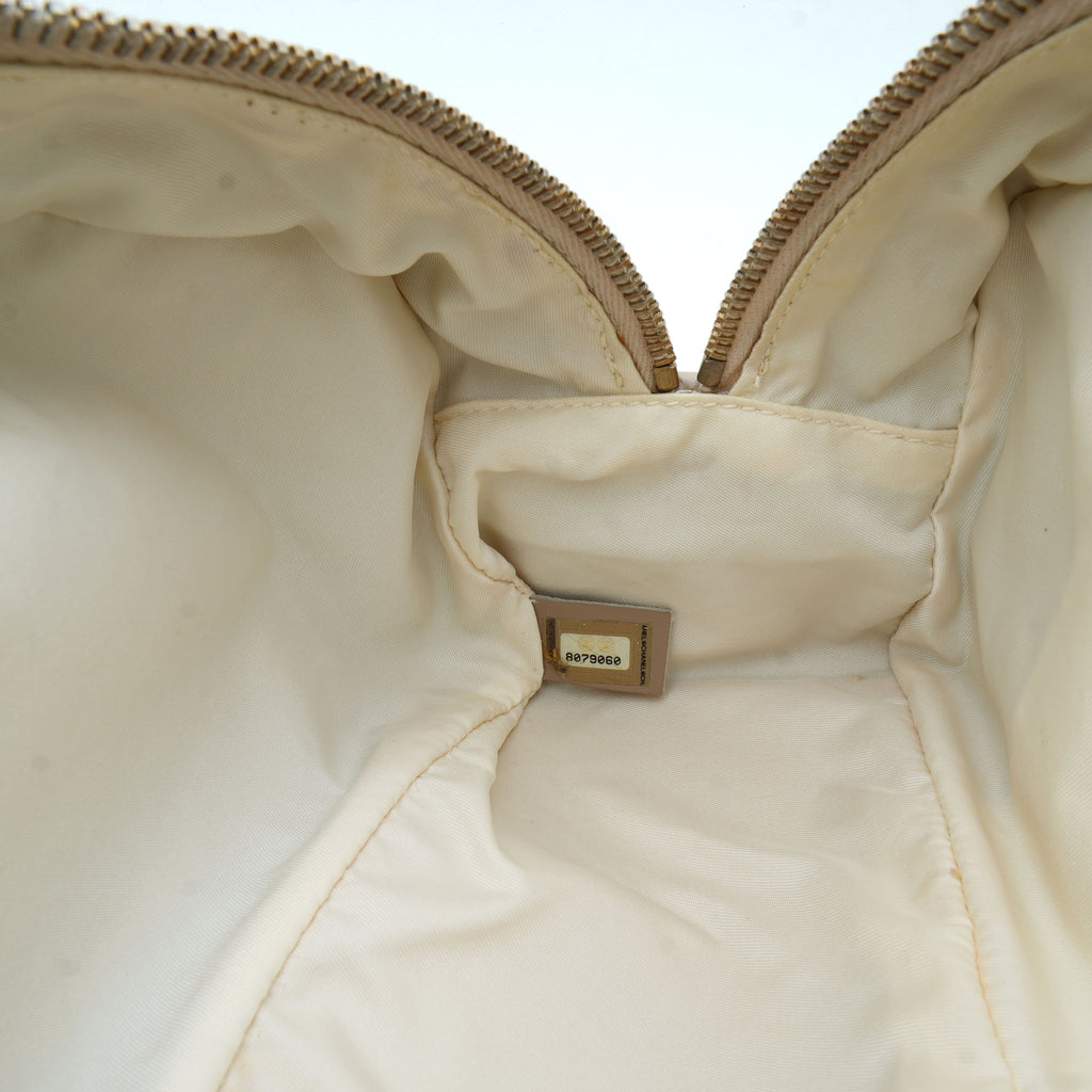 Chanel Travel Line East West Canvas Beige