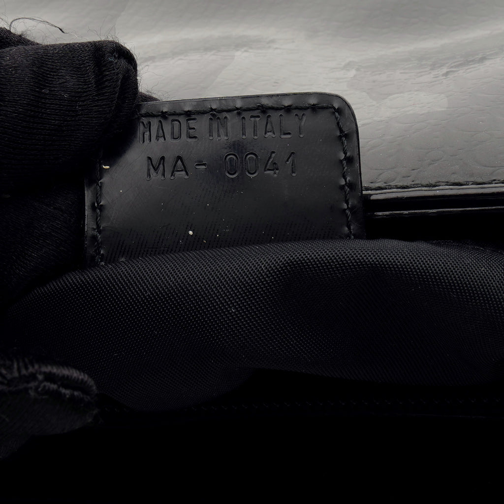 Lady Dior Medium Debossed Monogram Patent