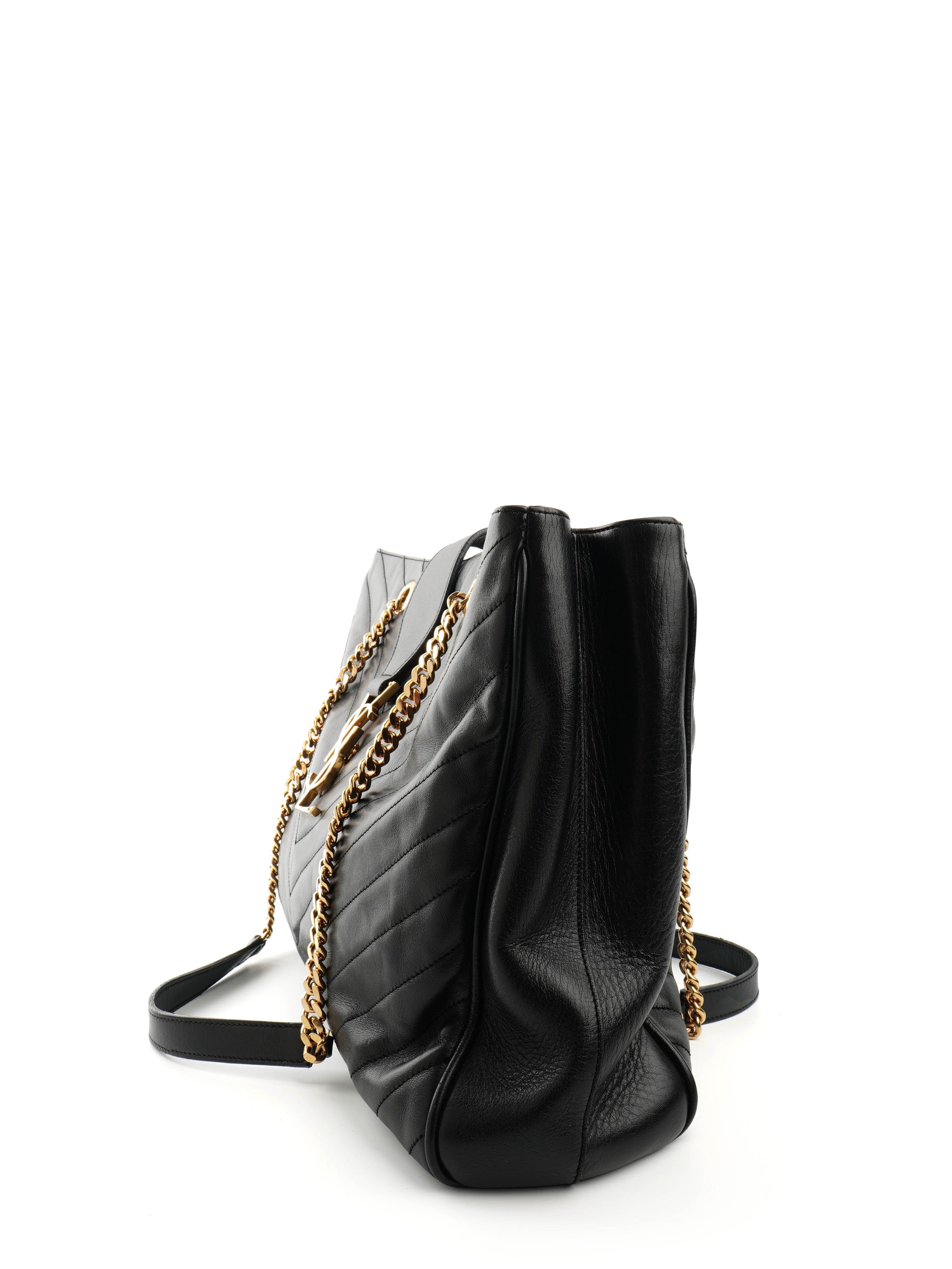 Saint Laurent Cassandre Chain Tote