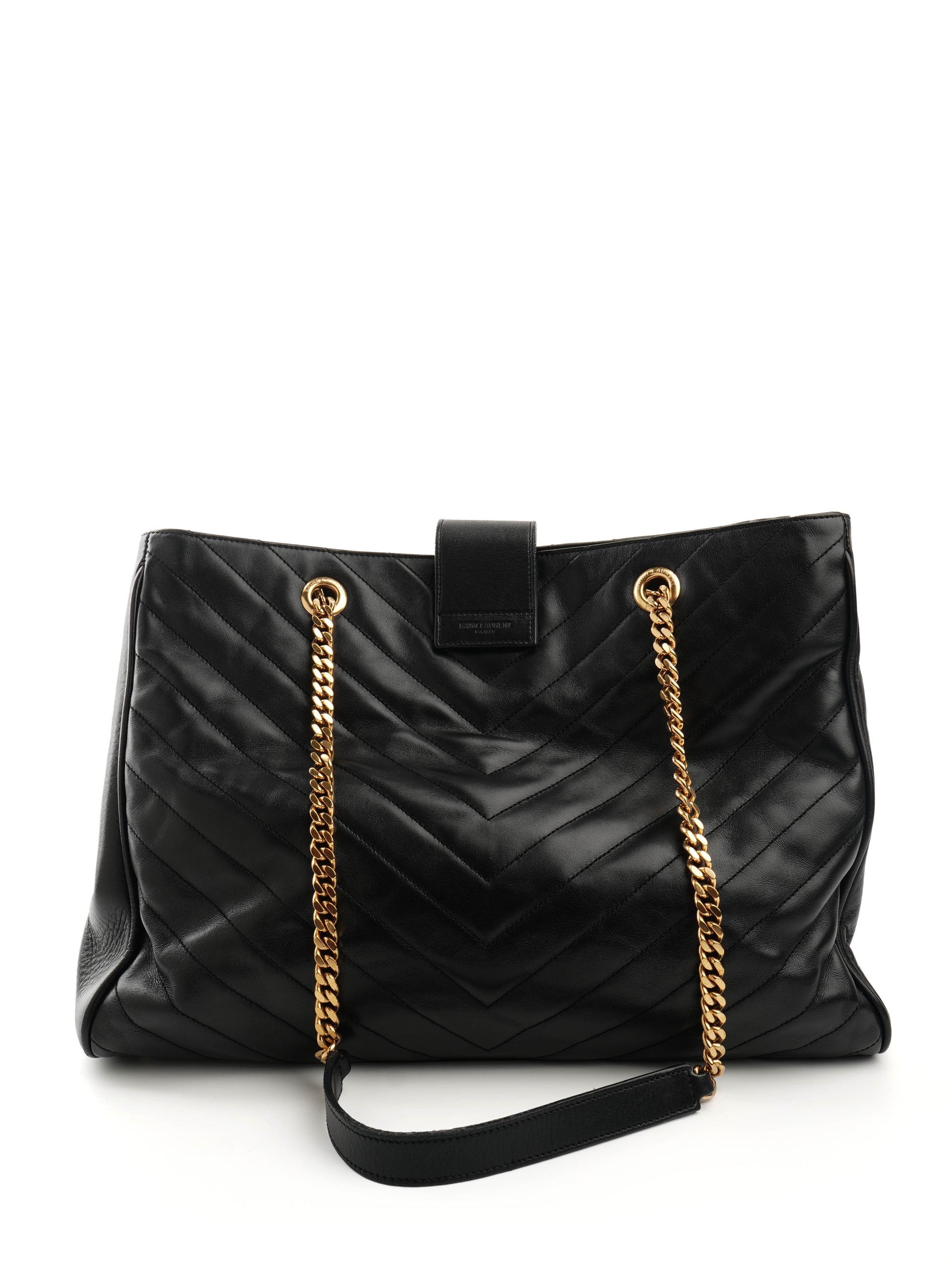 Saint Laurent Cassandre Chain Tote