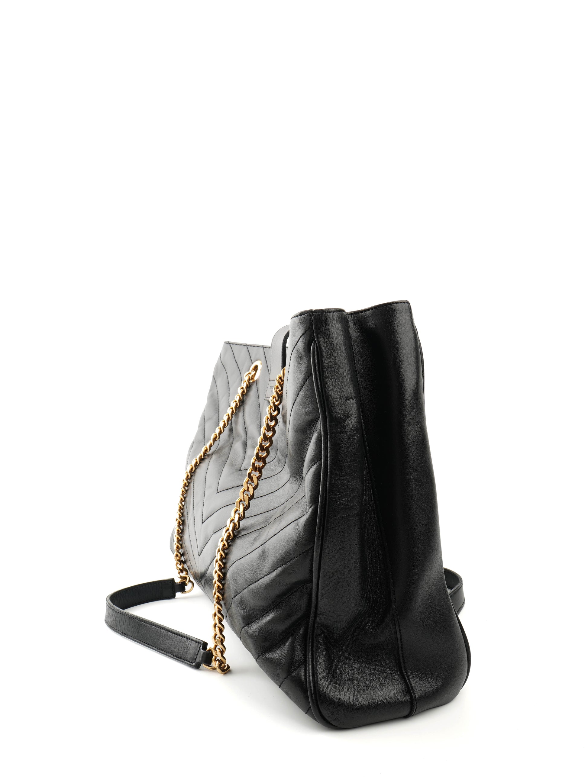 Saint Laurent Cassandre Chain Tote
