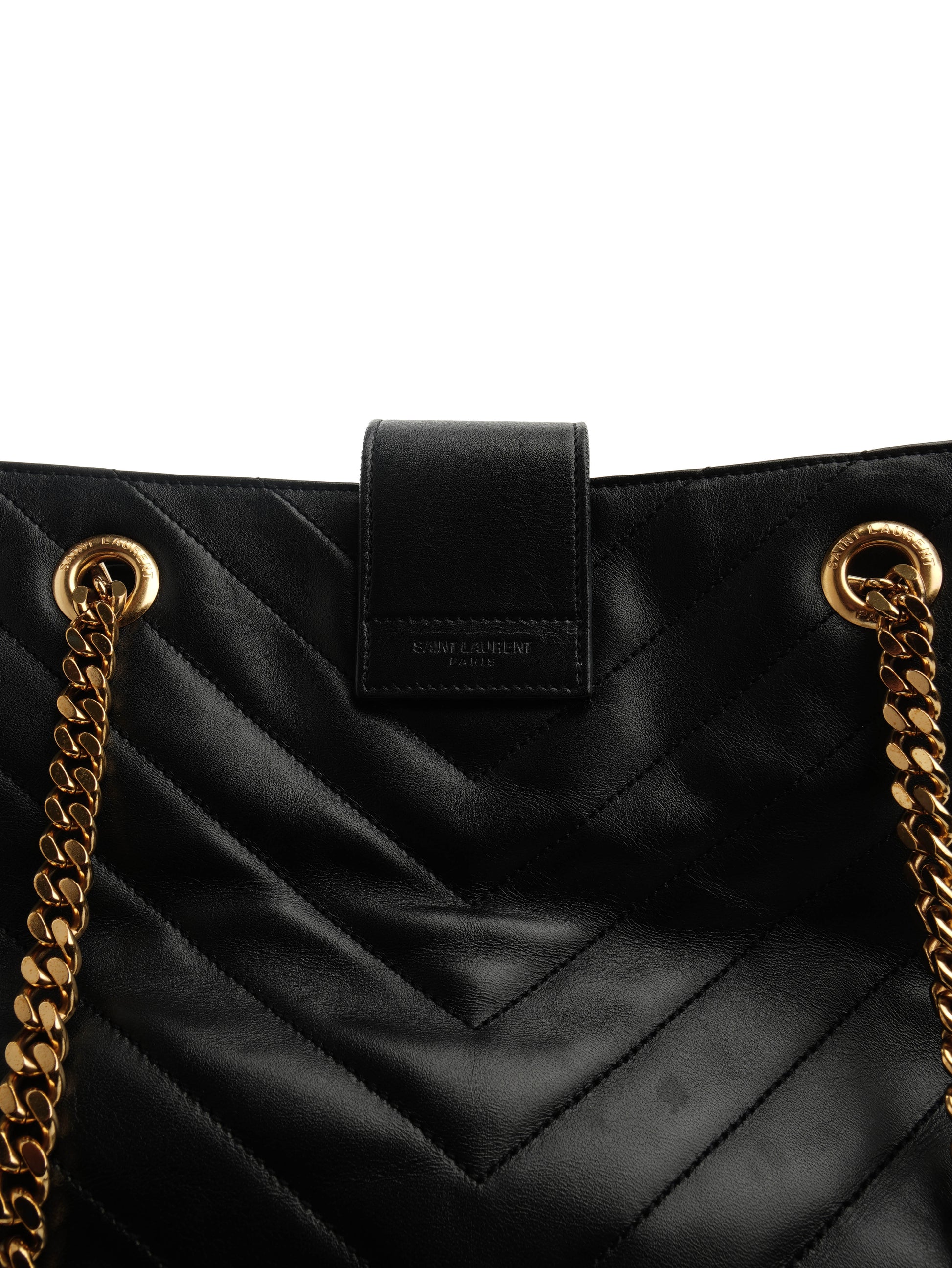 Saint Laurent Cassandre Chain Tote