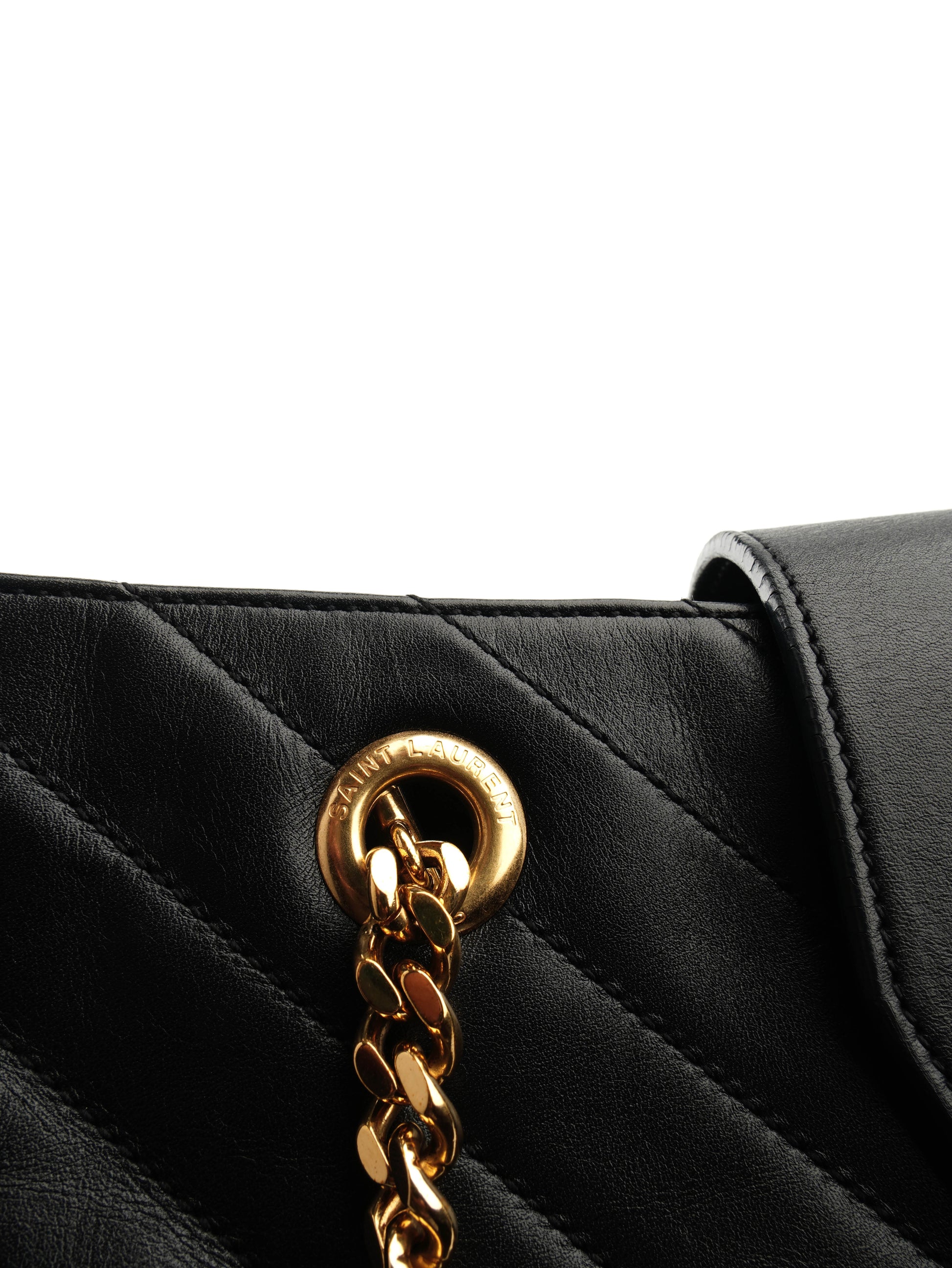 Saint Laurent Cassandre Chain Tote