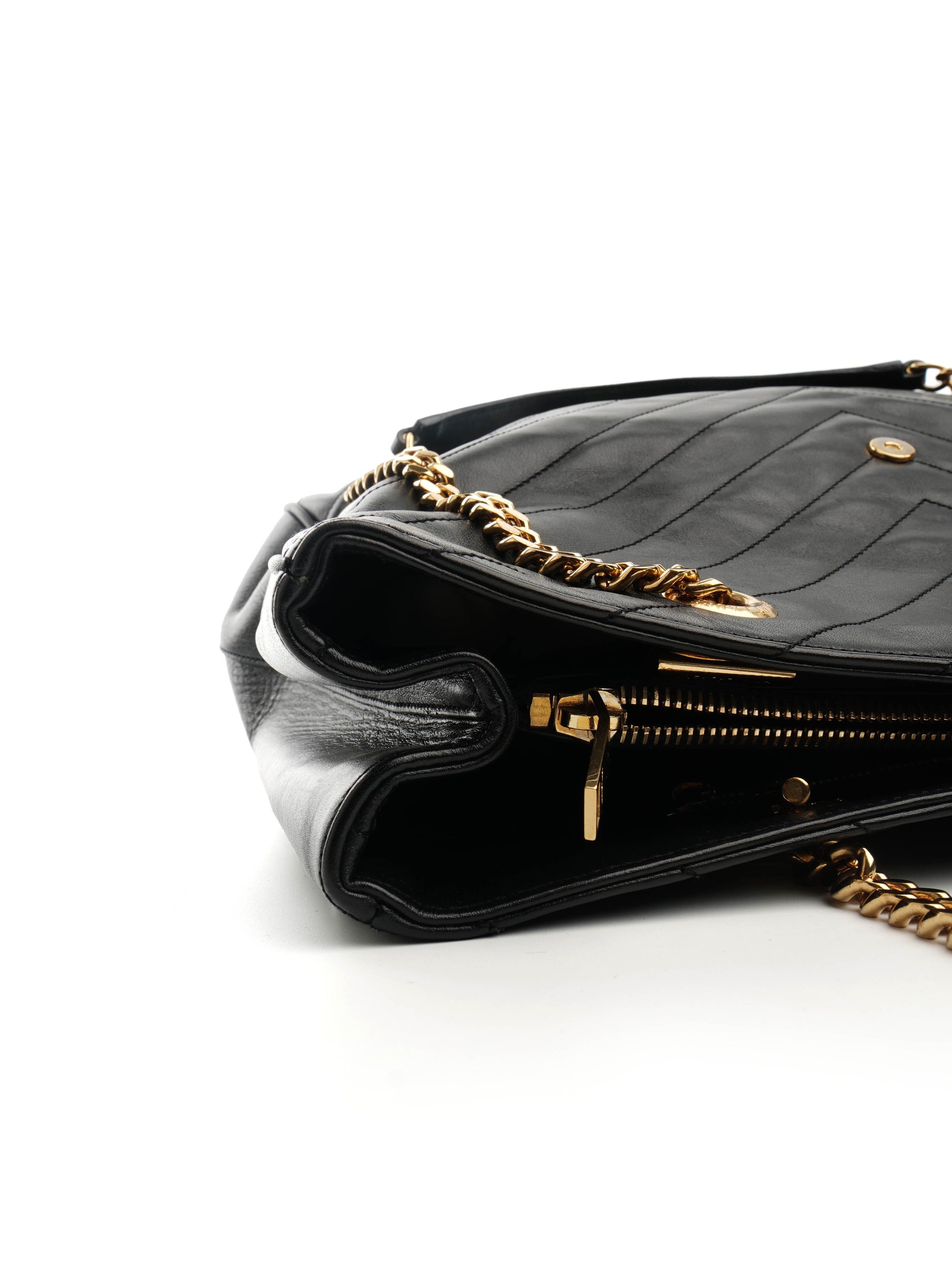 Saint Laurent Cassandre Chain Tote