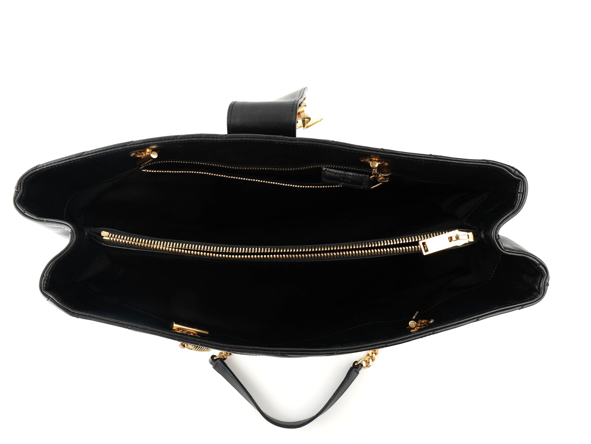 Saint Laurent Cassandre Chain Tote