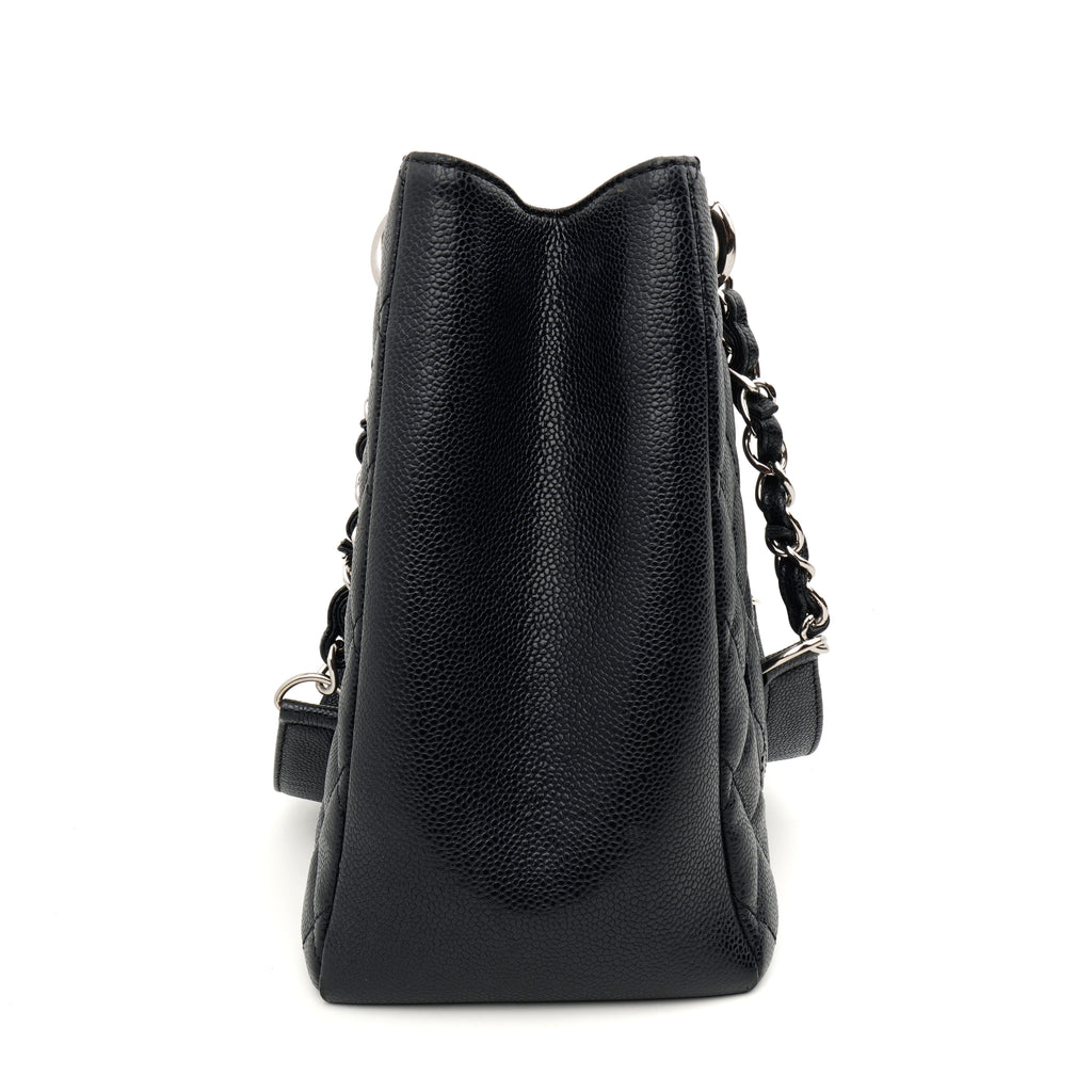 Chanel Grand Shopper Tote Caviar Black SHW