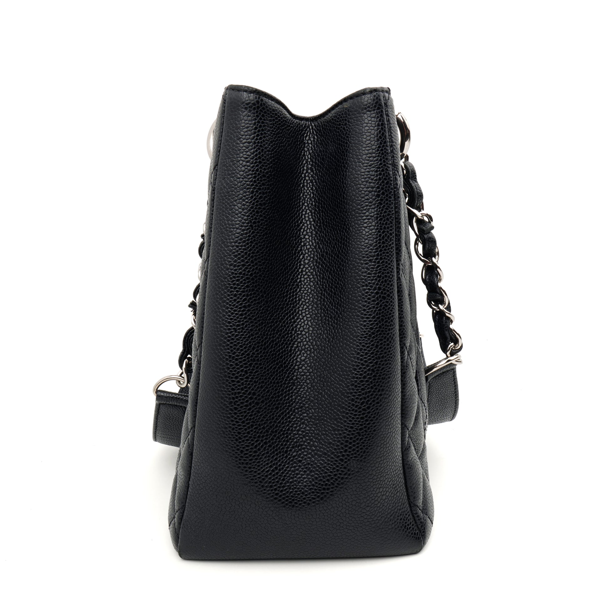 Chanel Grand Shopper Tote Caviar Black SHW