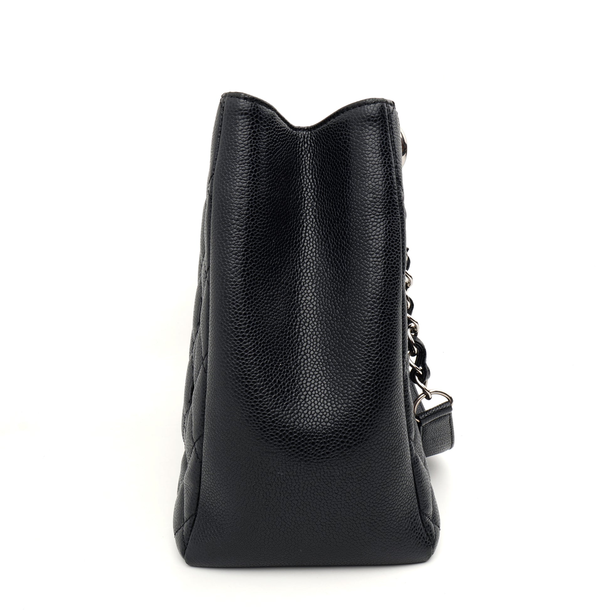 Chanel Grand Shopper Tote Caviar Black SHW