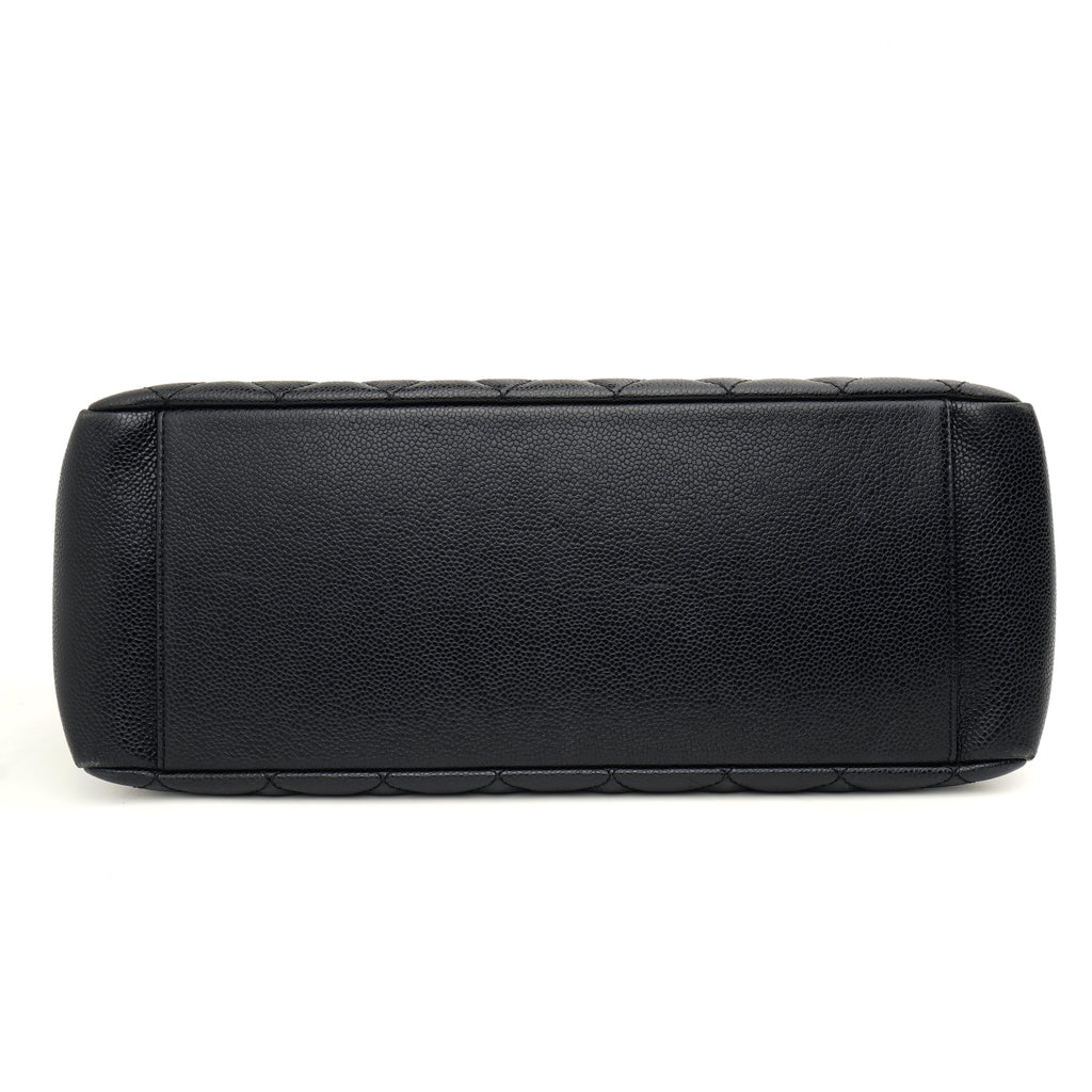 Chanel Grand Shopper Tote Caviar Black SHW