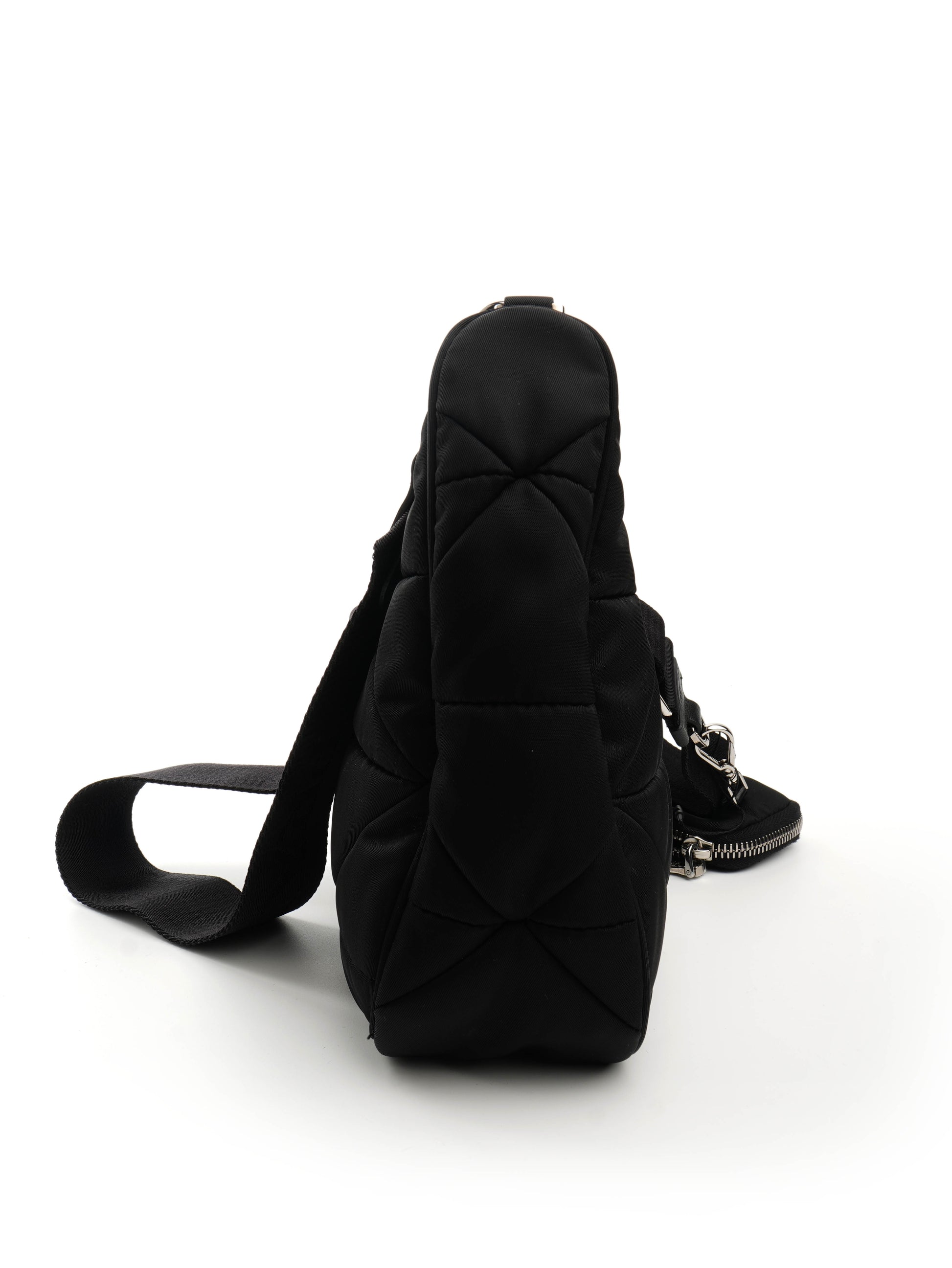Prada Re-nylon Quilted Patchwork Re-edition Hobo