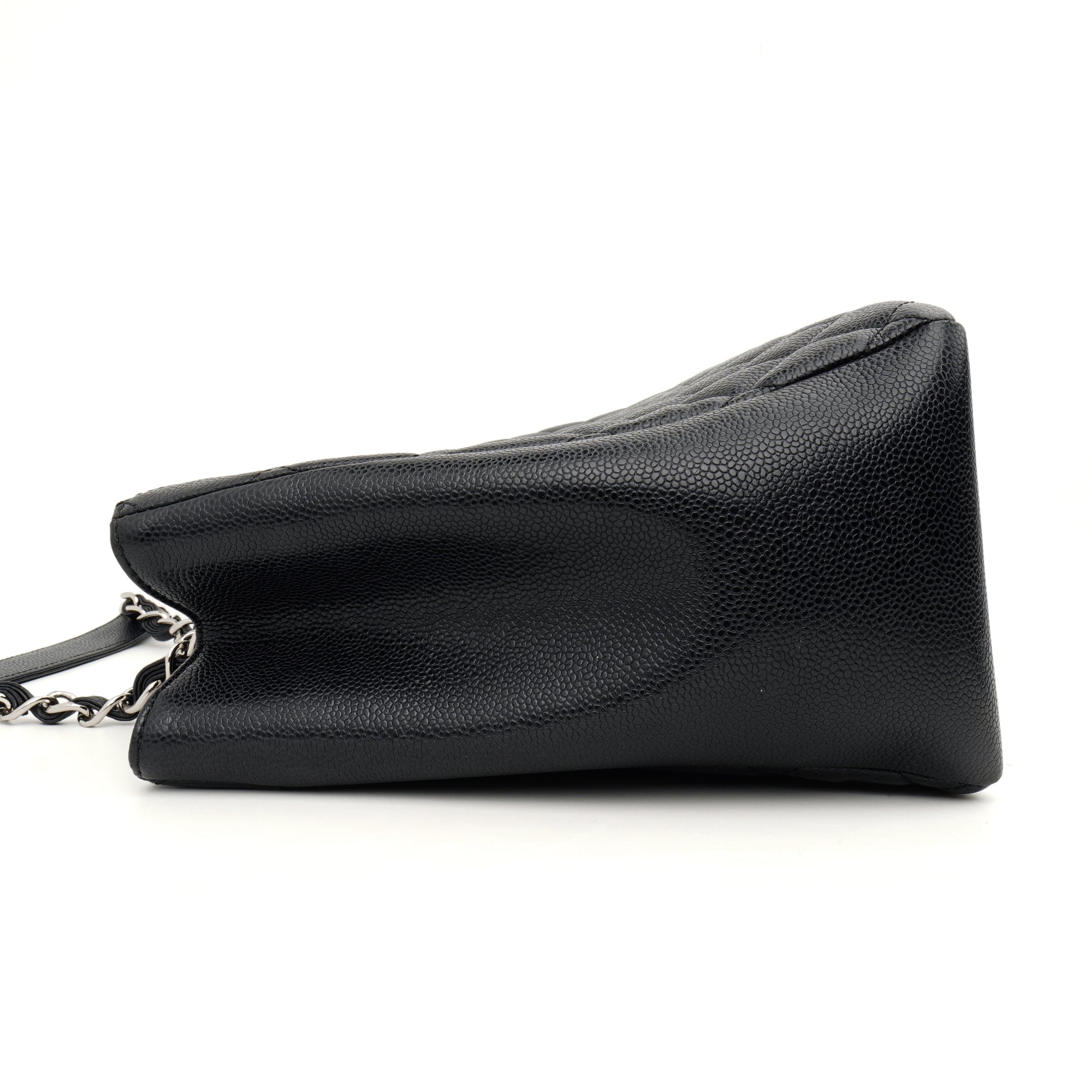 Chanel Grand Shopper Tote Caviar Black SHW