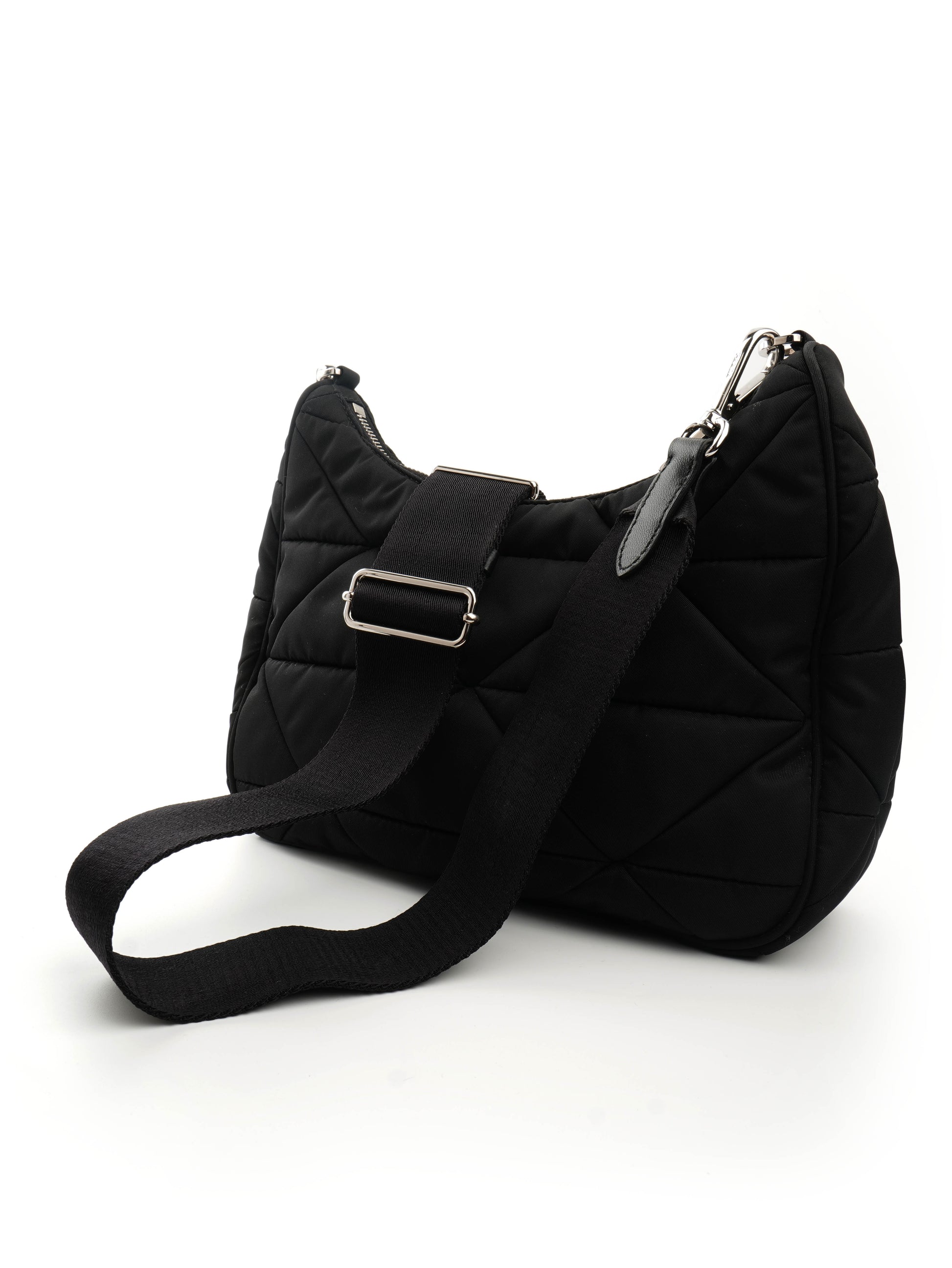 Prada Re-nylon Quilted Patchwork Re-edition Hobo