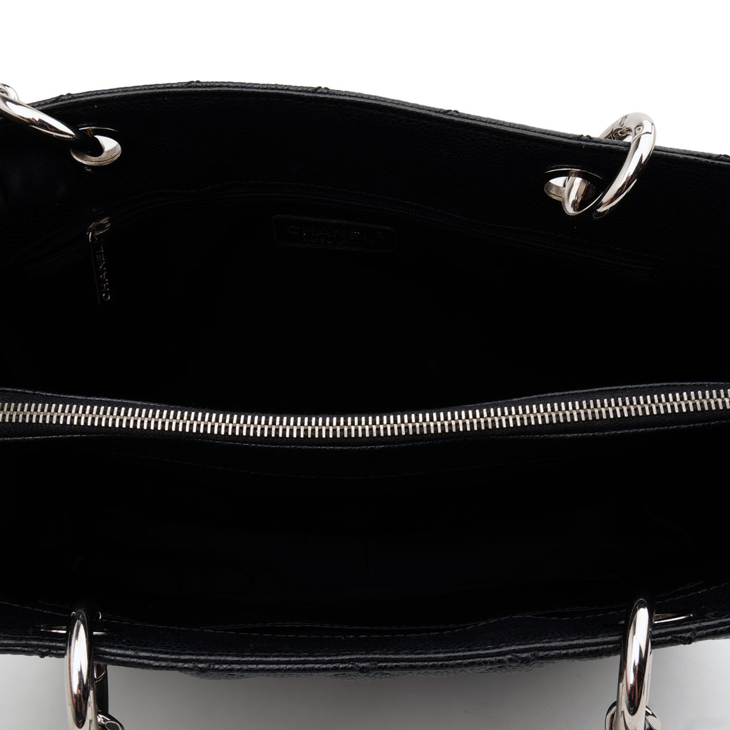 Chanel Grand Shopper Tote Caviar Black SHW