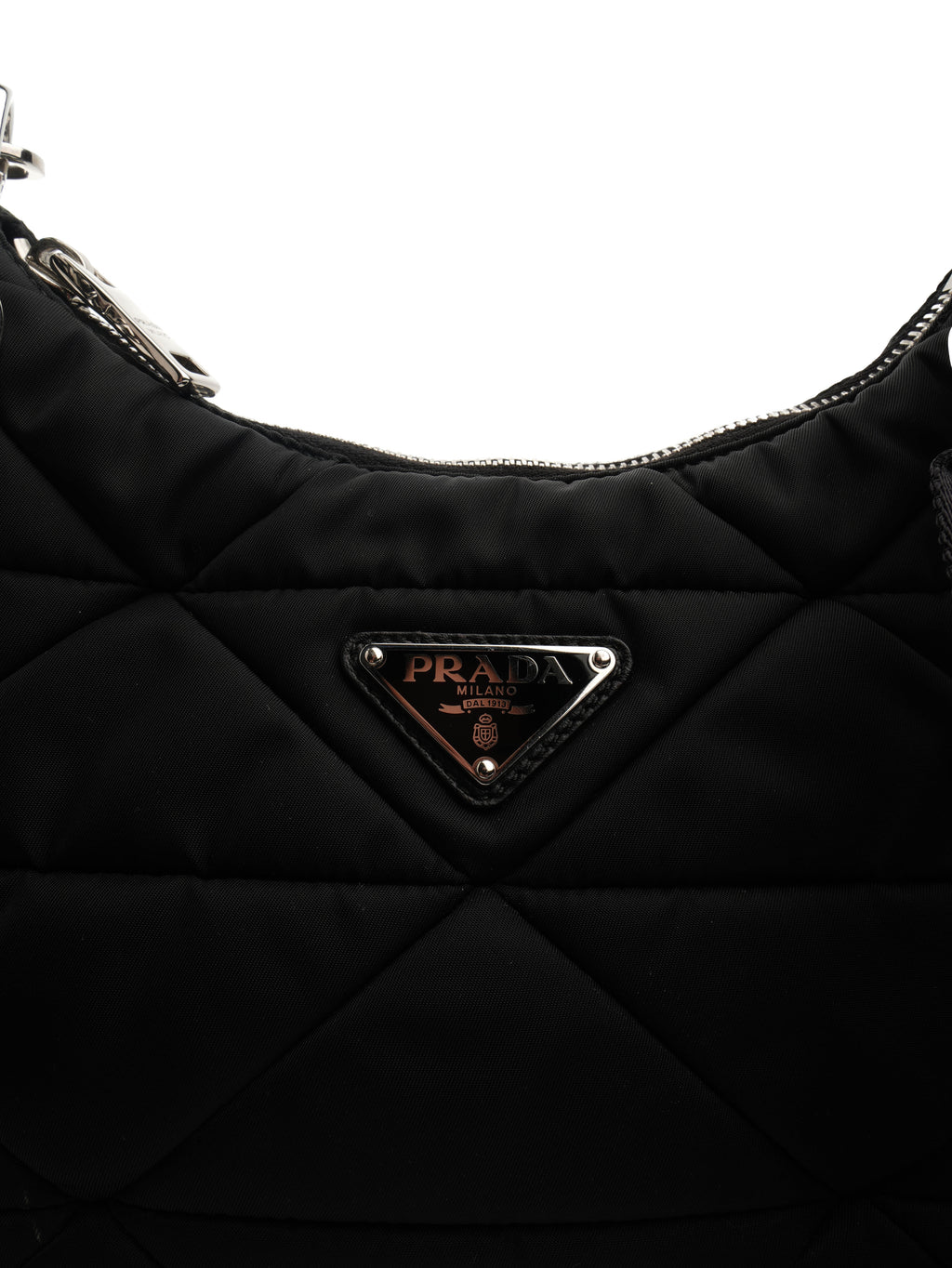 Prada Re-nylon Quilted Patchwork Re-edition Hobo