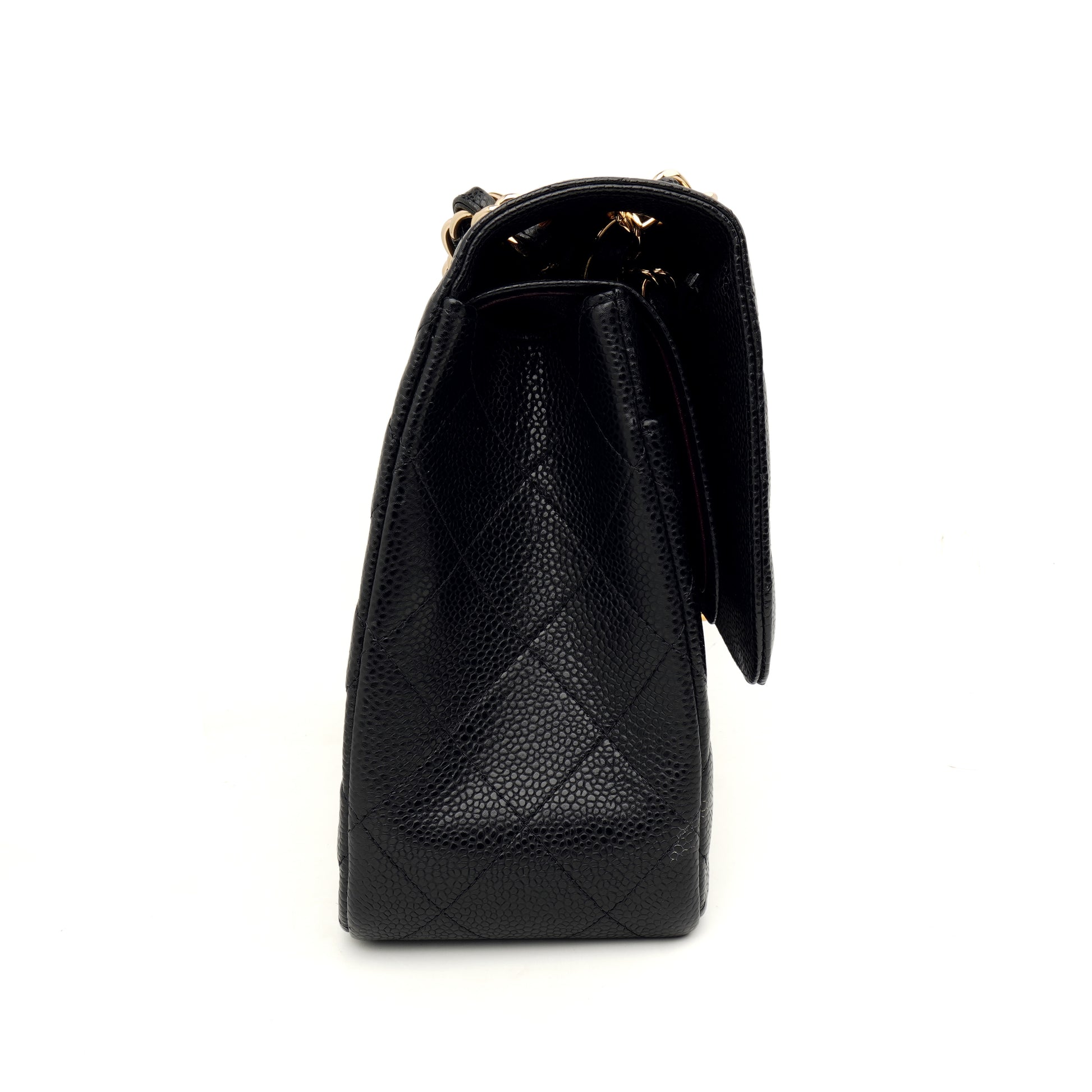 Chanel Classic Double Flap Jumbo Caviar Black GHW
