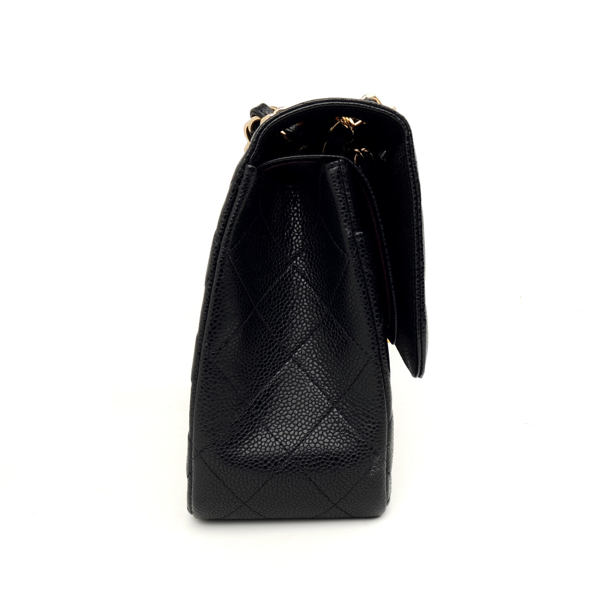 Chanel Classic Double Flap Jumbo Caviar Black GHW