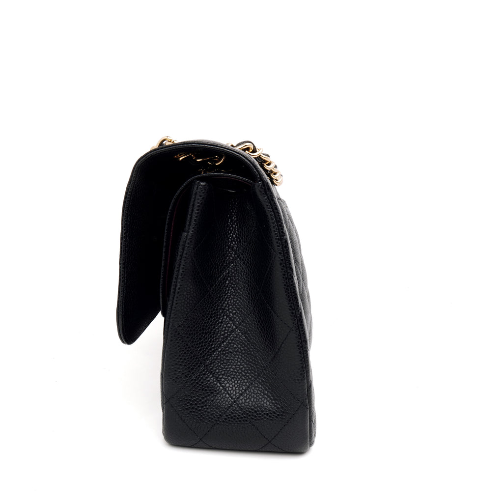 Chanel Classic Double Flap Jumbo Caviar Black GHW