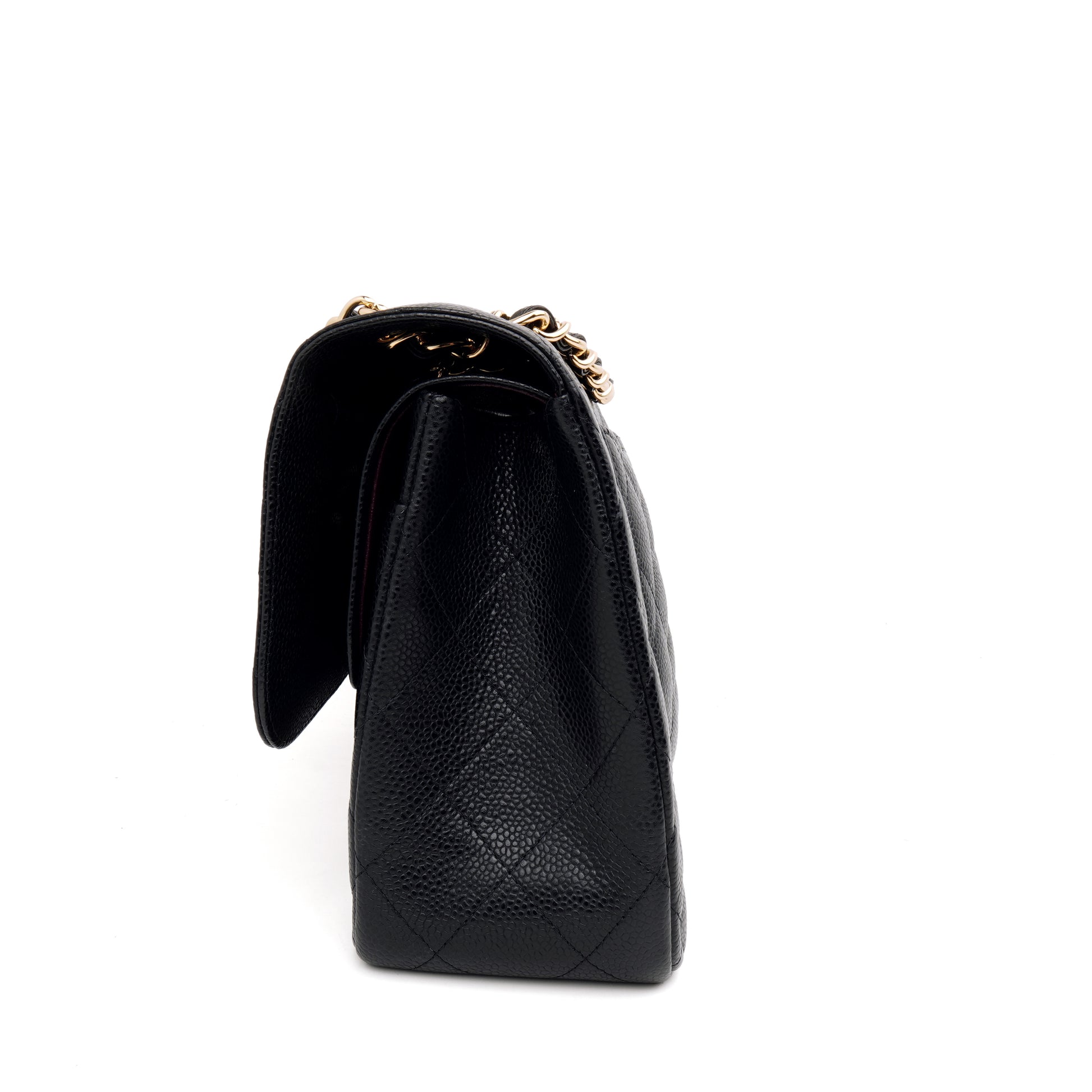 Chanel Classic Double Flap Jumbo Caviar Black GHW