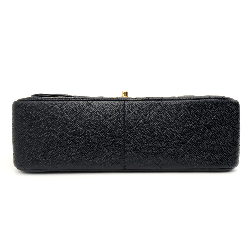 Chanel Classic Double Flap Jumbo Caviar Black GHW
