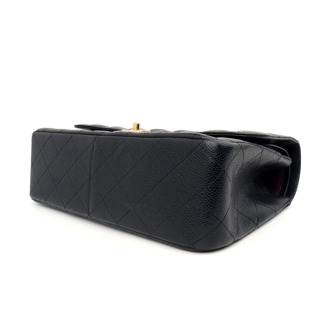 Chanel Classic Double Flap Jumbo Caviar Black GHW