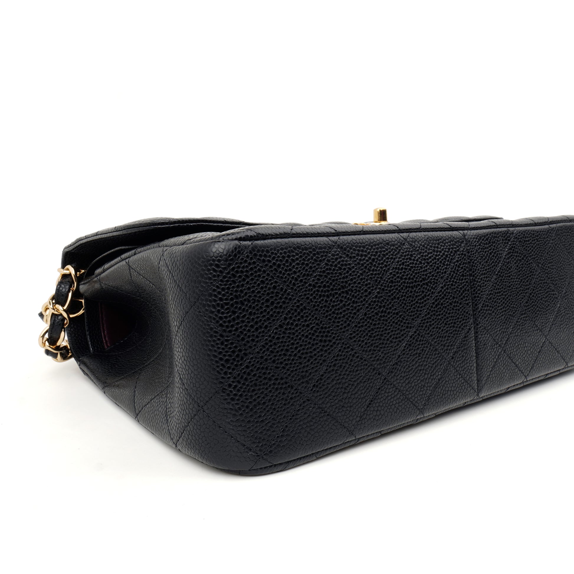 Chanel Classic Double Flap Jumbo Caviar Black GHW