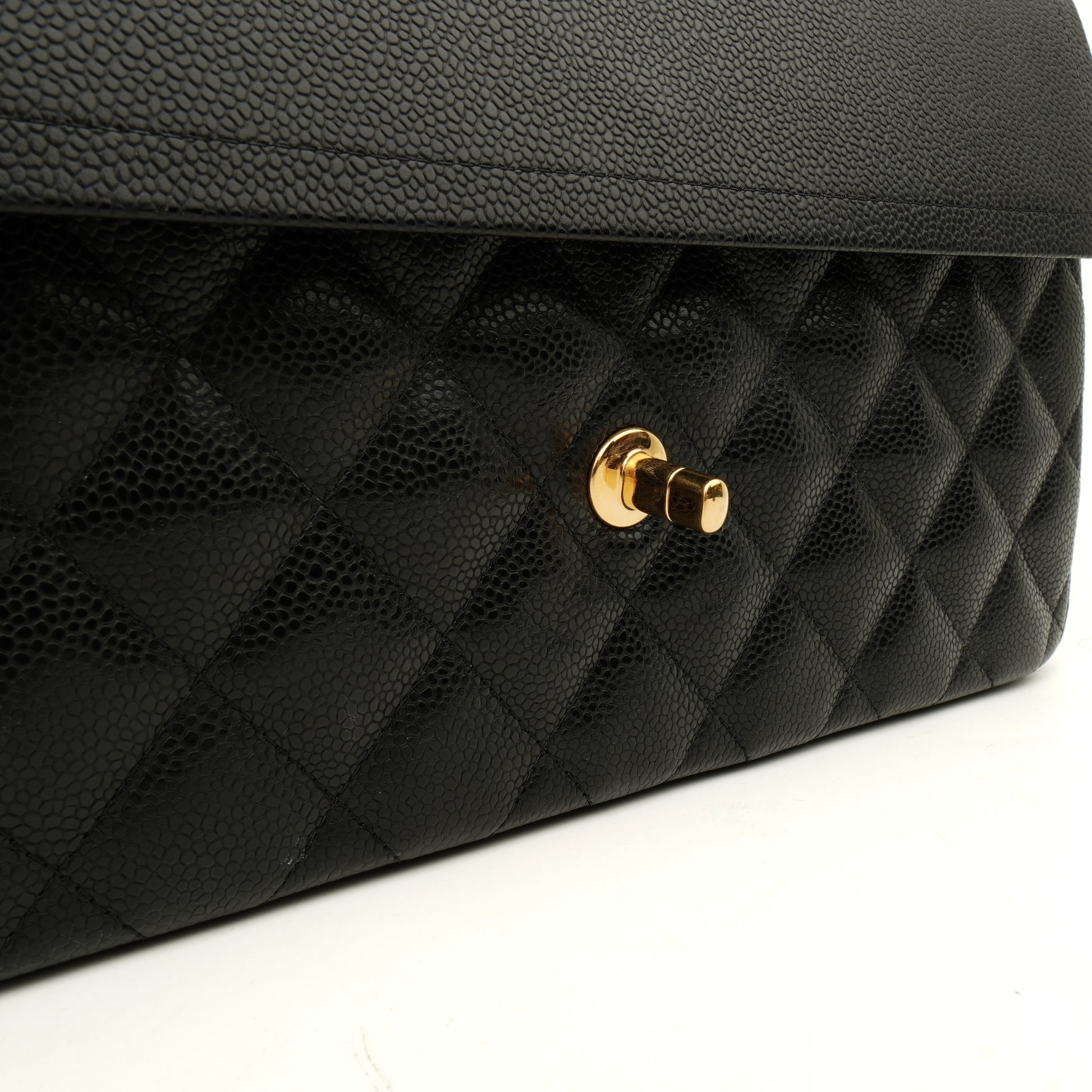 Chanel Classic Double Flap Jumbo Caviar Black GHW