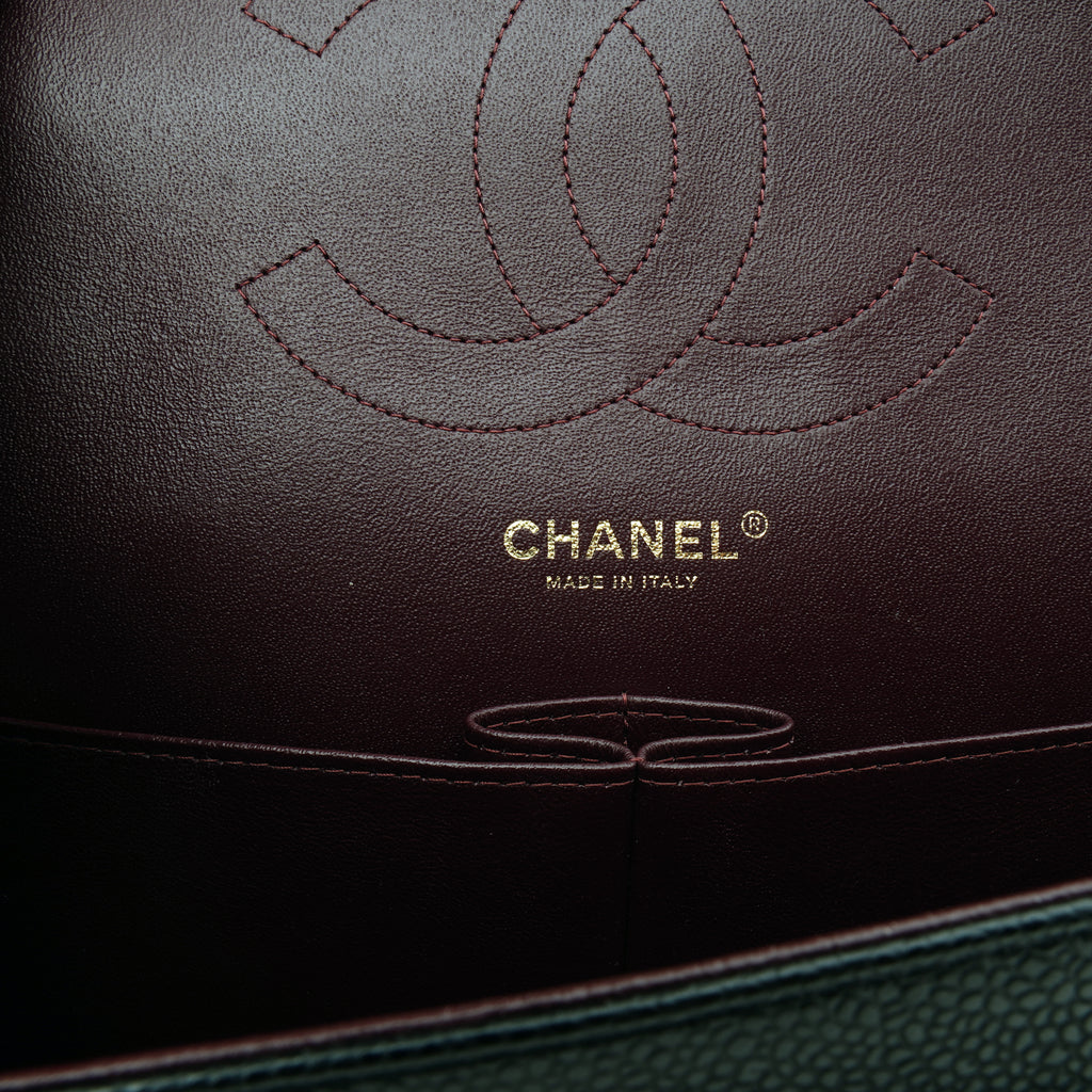 Chanel Classic Double Flap Jumbo Caviar Black GHW