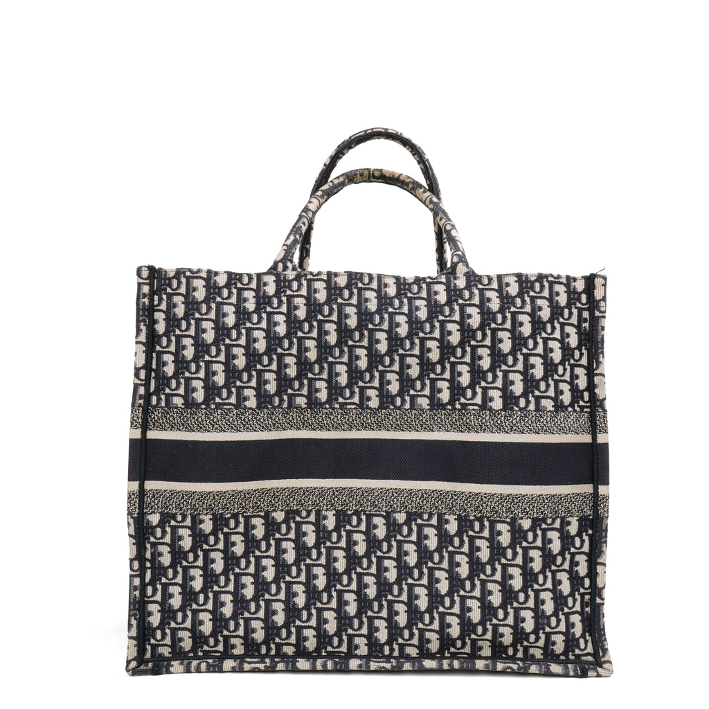 Dior Book Tote Large Oblique Canvas
