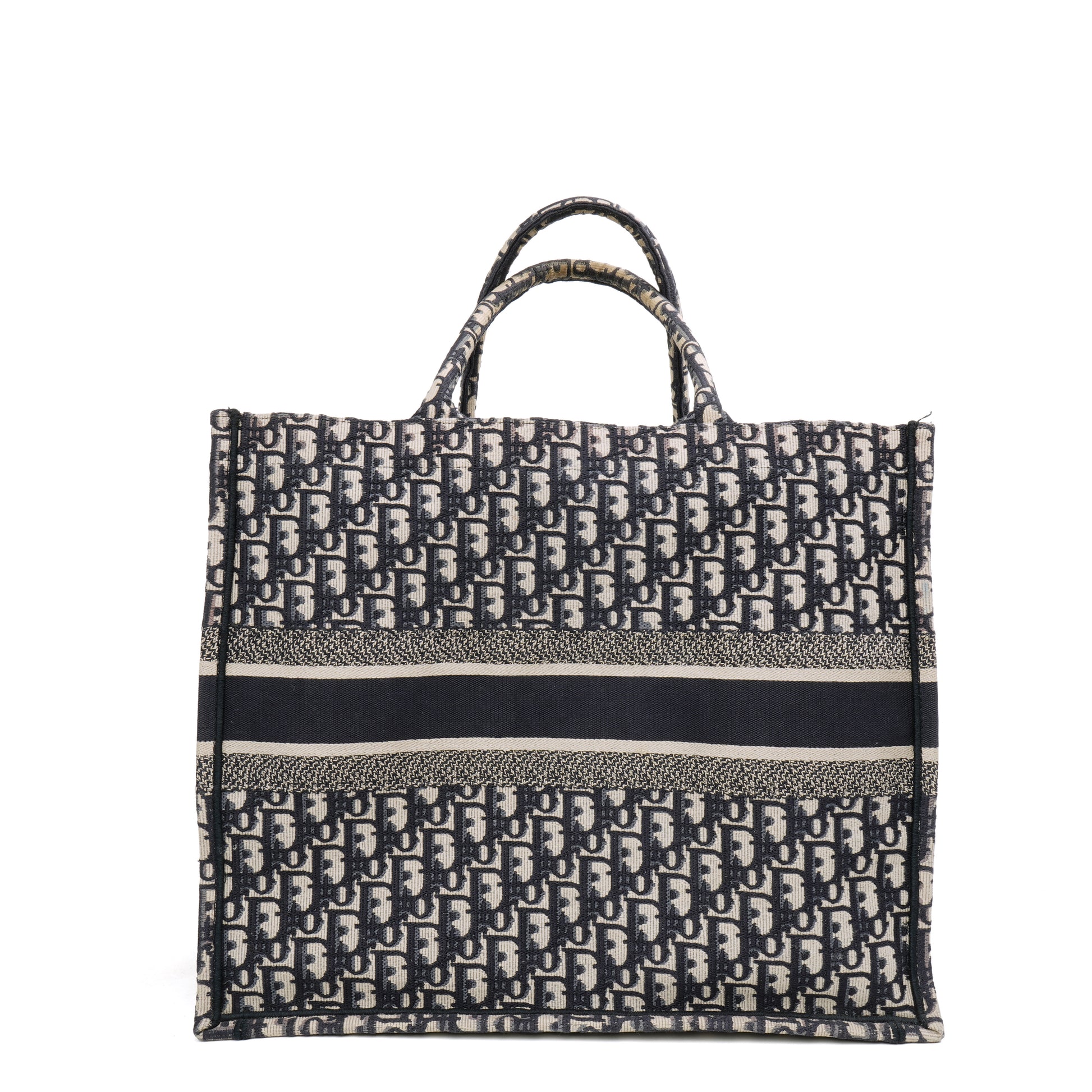 Dior Book Tote Large Oblique Canvas