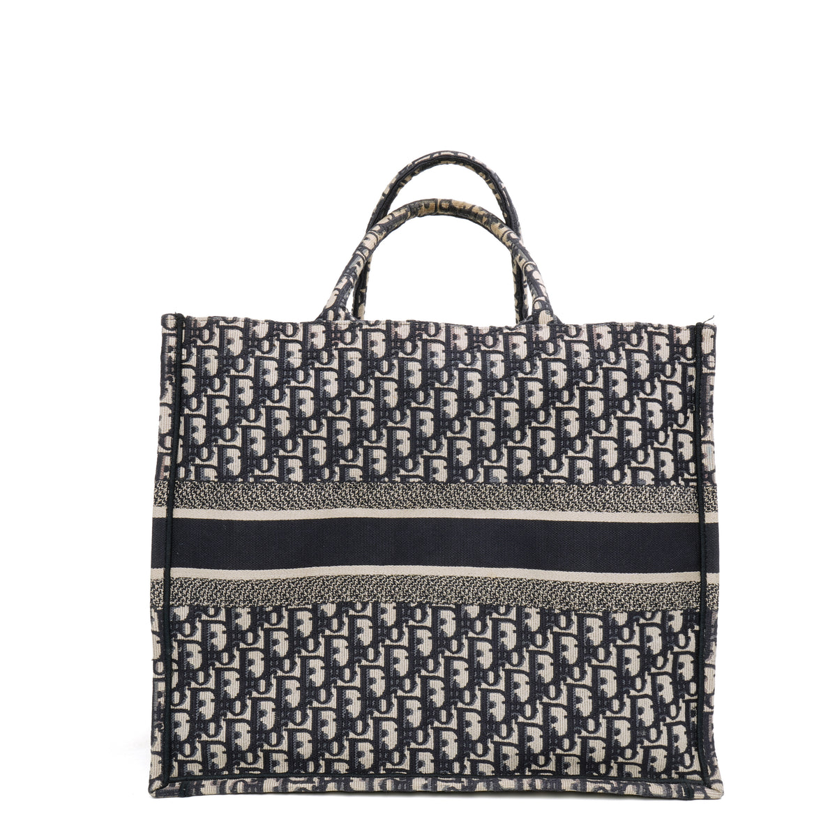 Dior Book Tote Large Oblique Canvas