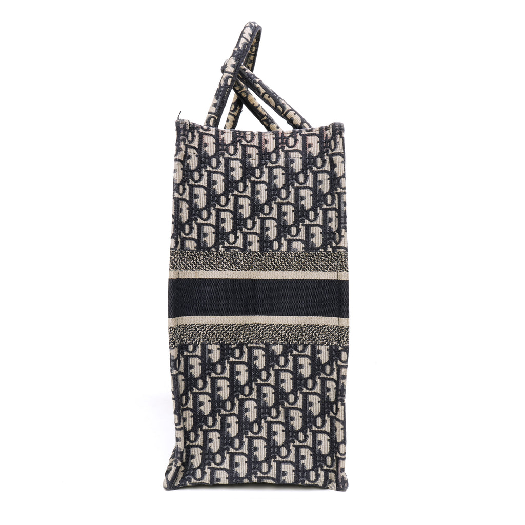 Dior Book Tote Large Oblique Canvas