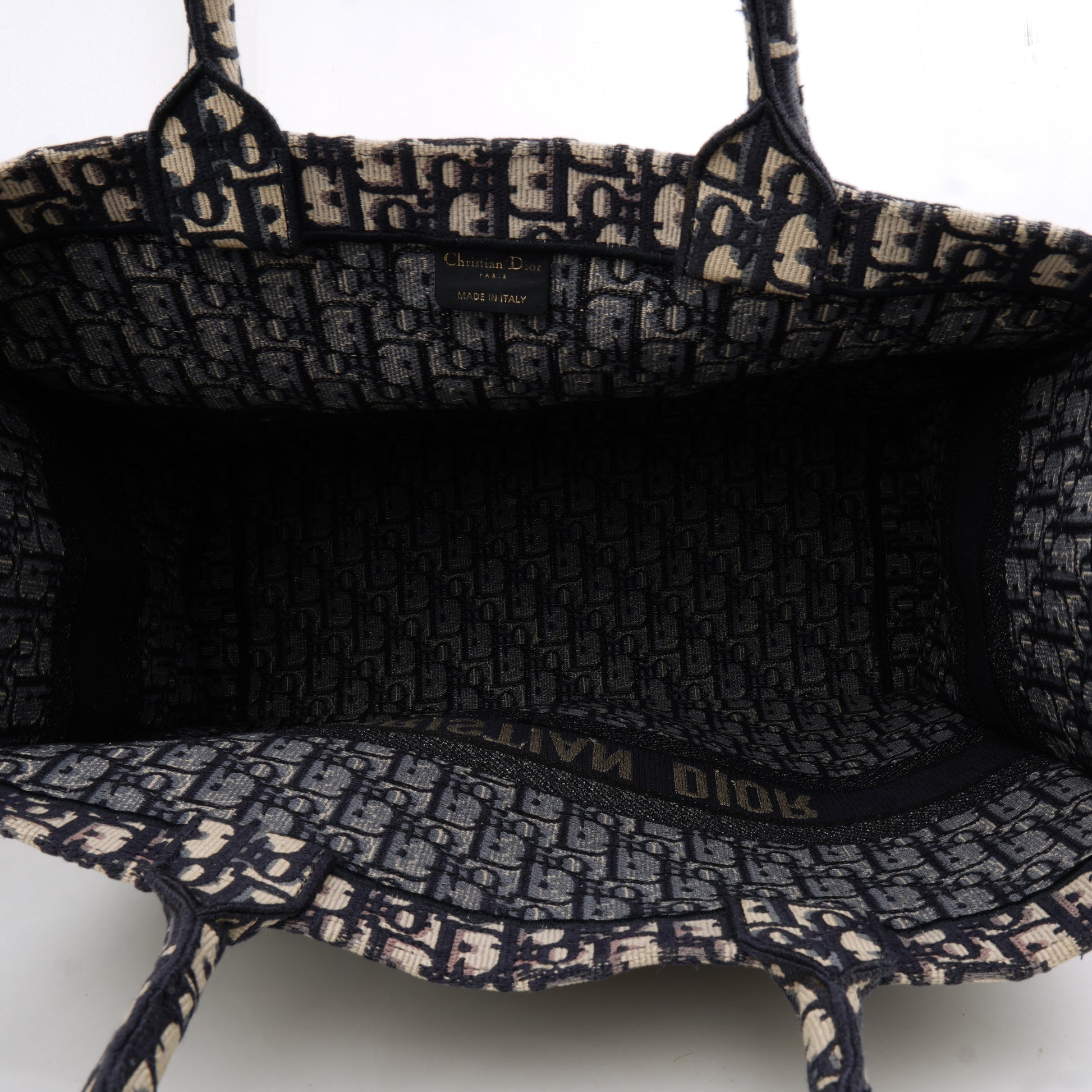 Dior Book Tote Large Oblique Canvas