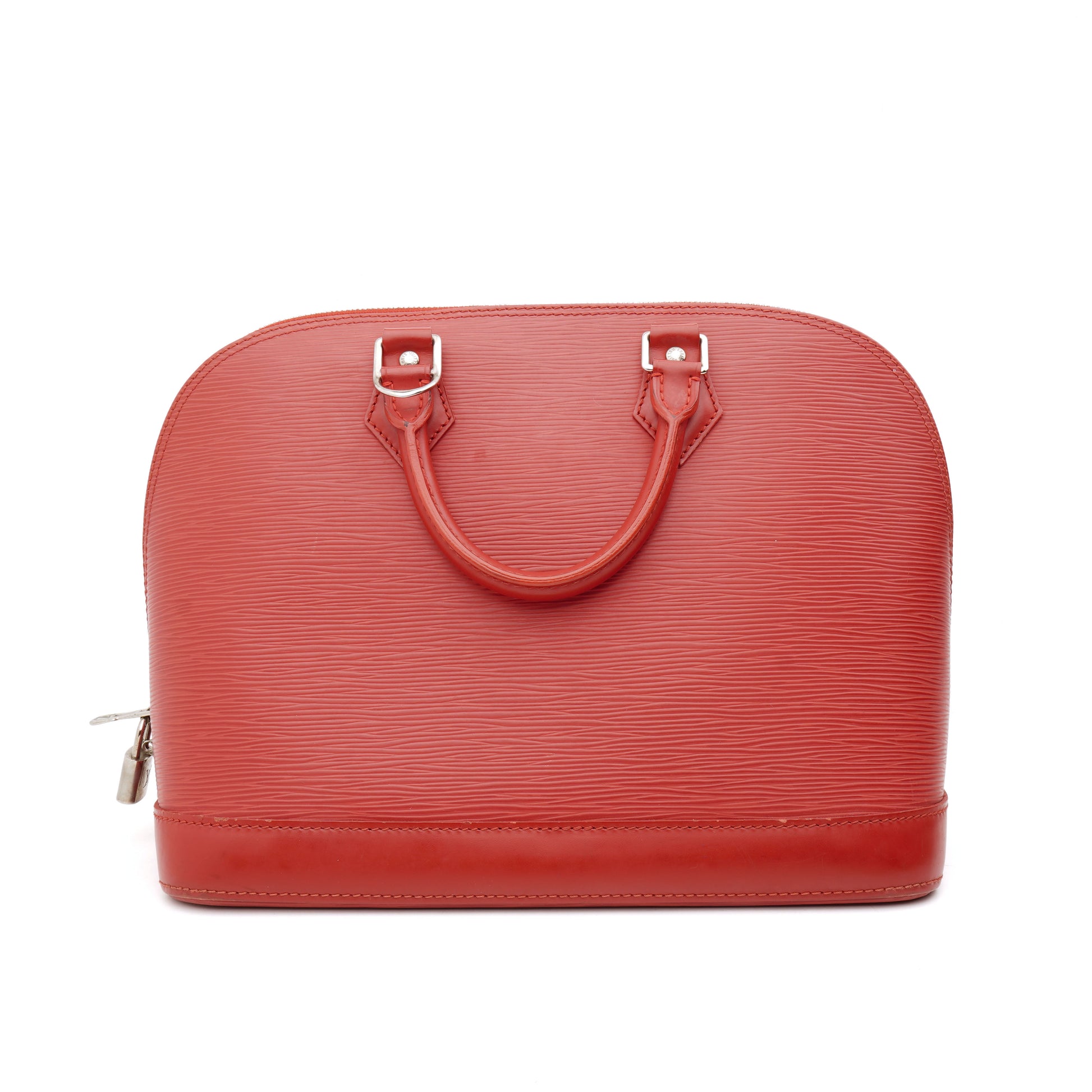 Louis Vuitton Alma Epi Leather Red