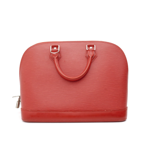 Louis Vuitton Alma Epi Leather Red