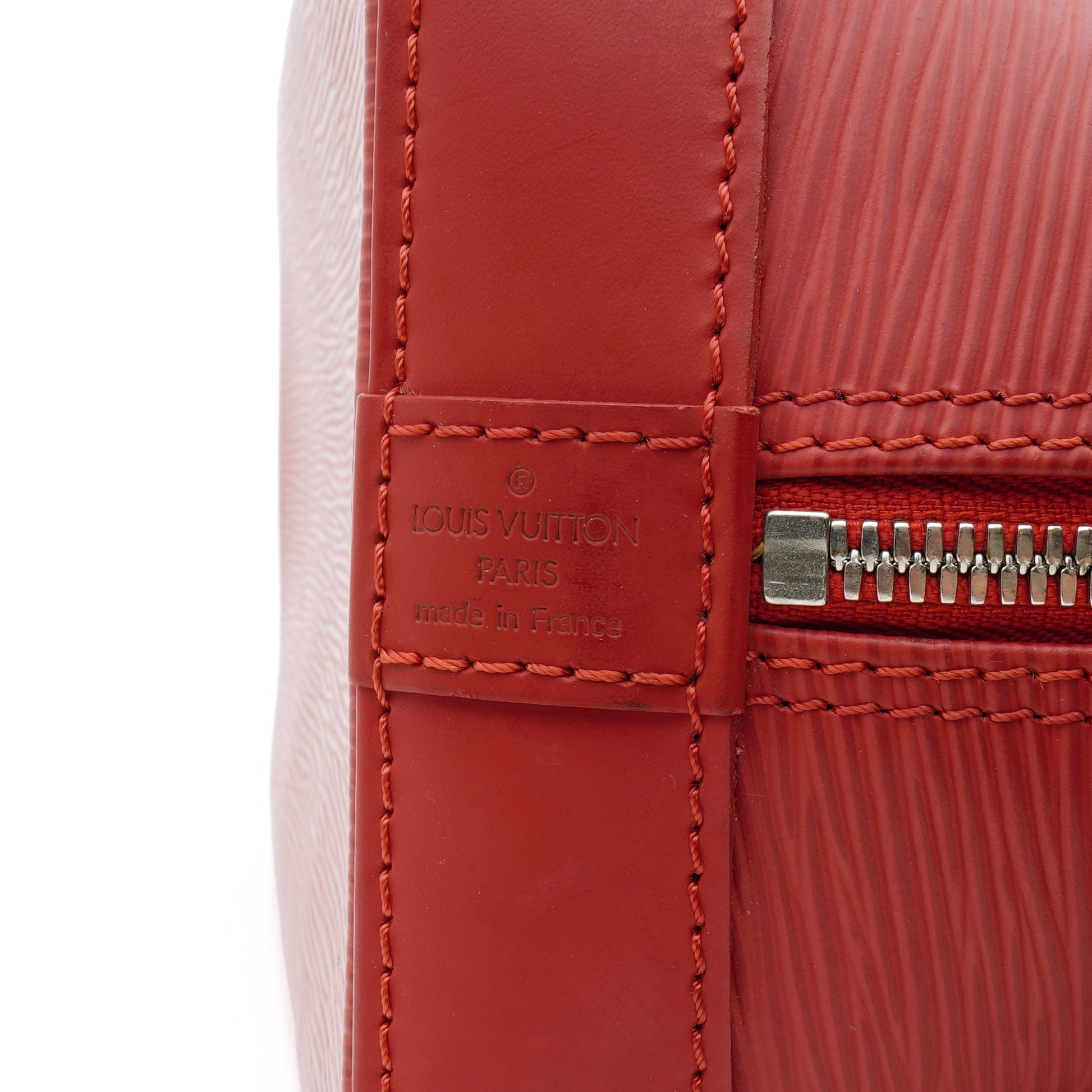 Louis Vuitton Alma Epi Leather Red