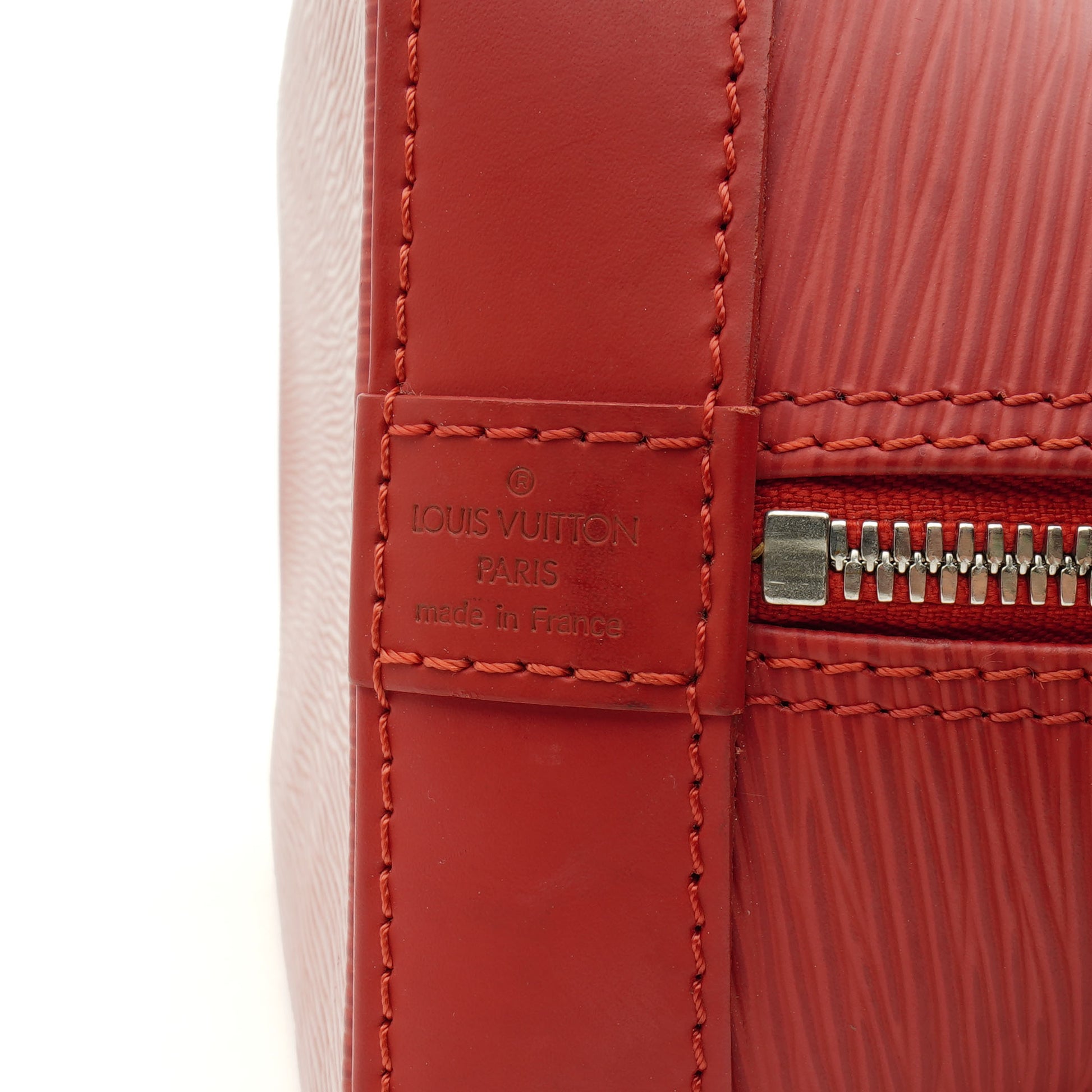 Louis Vuitton Alma Epi Leather Red